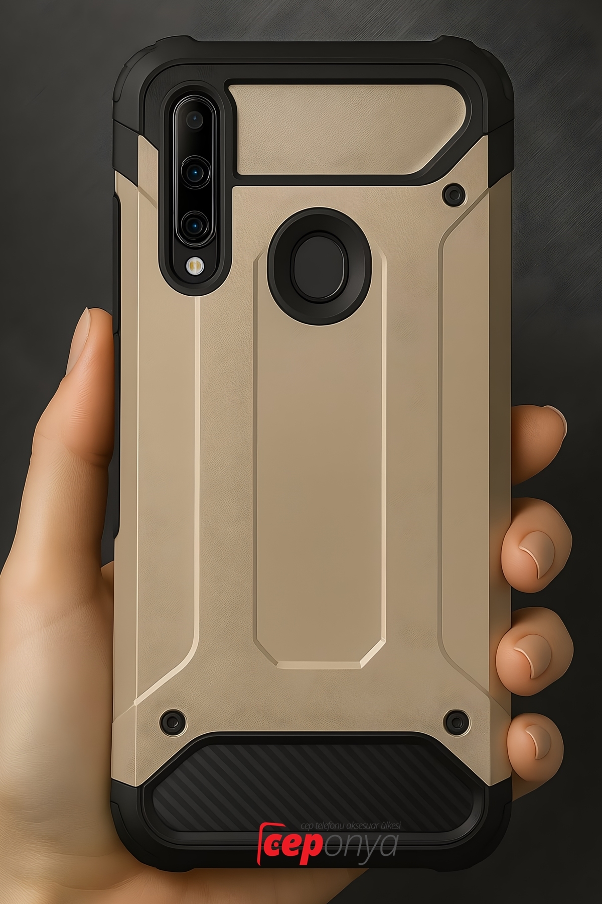 P40 Lite E Case Camera Shielded Armor Hybrid Armor Protection Cover