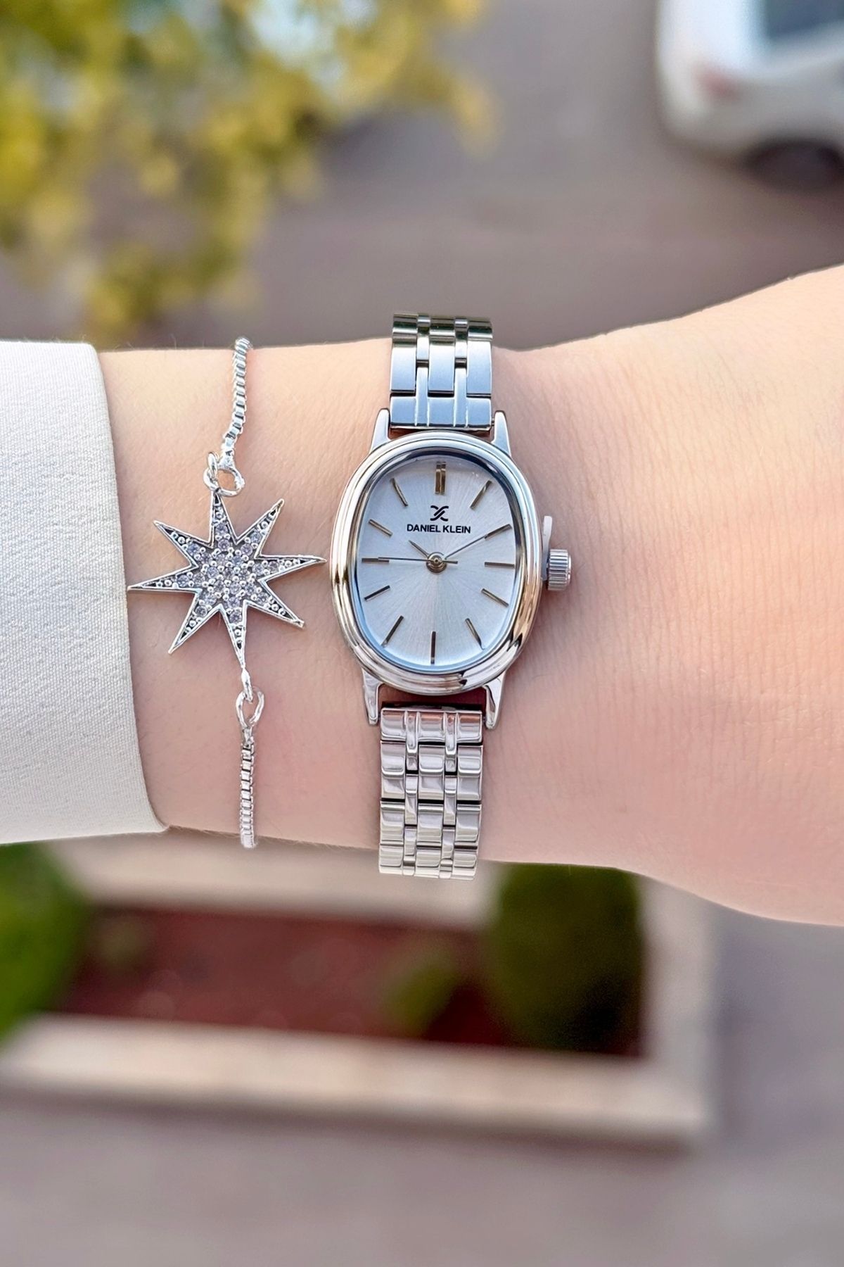 Daniel Klein Silver Renk 24 Ay Garantili Kadın Kol Saati Ve Bileklik