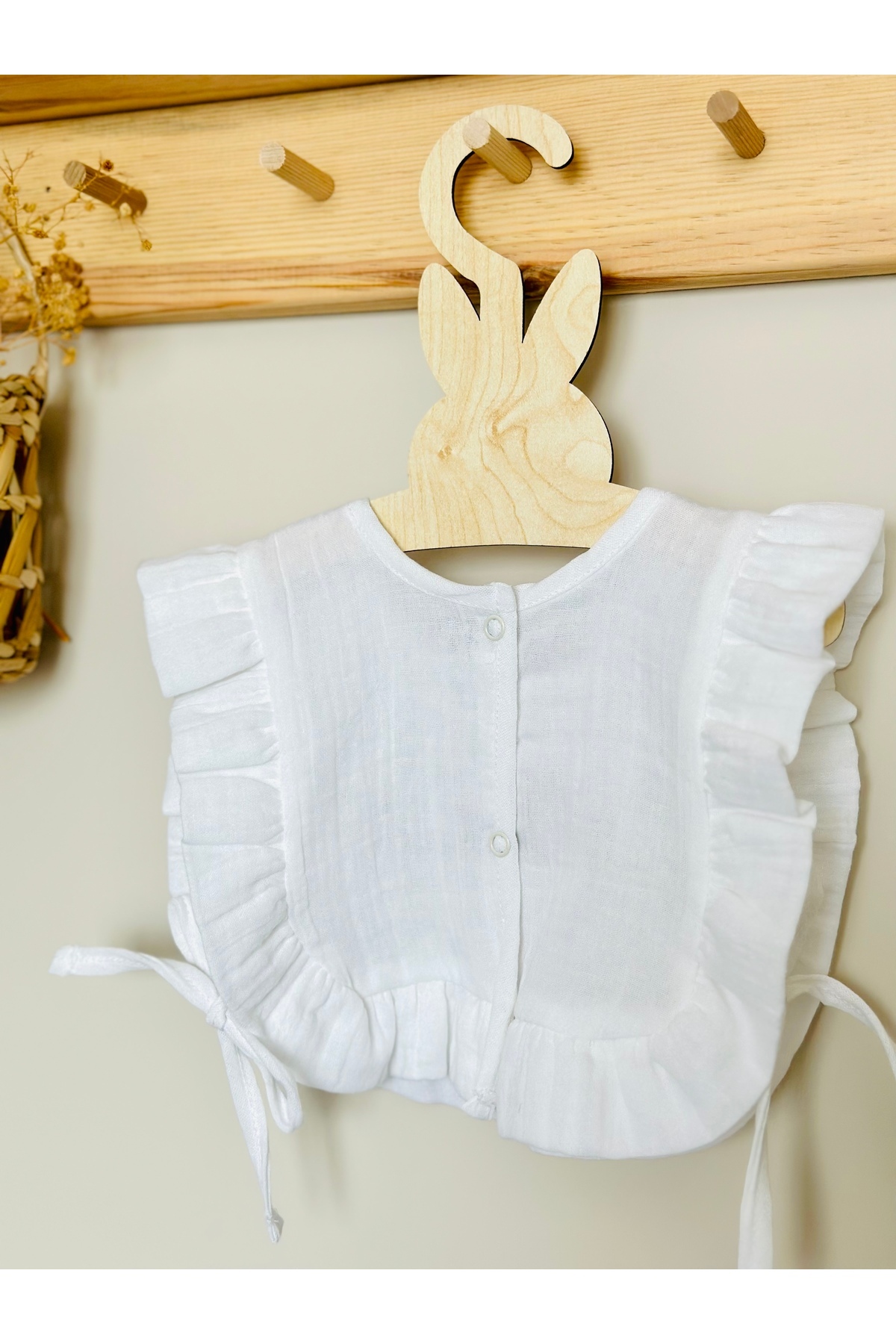 JUNİPERUS Kişiye Özel  Multı Müslin Bebek Salya Önlük & Fular  %100 Organik Pamuk fotoğrafı 5 (önizleme)