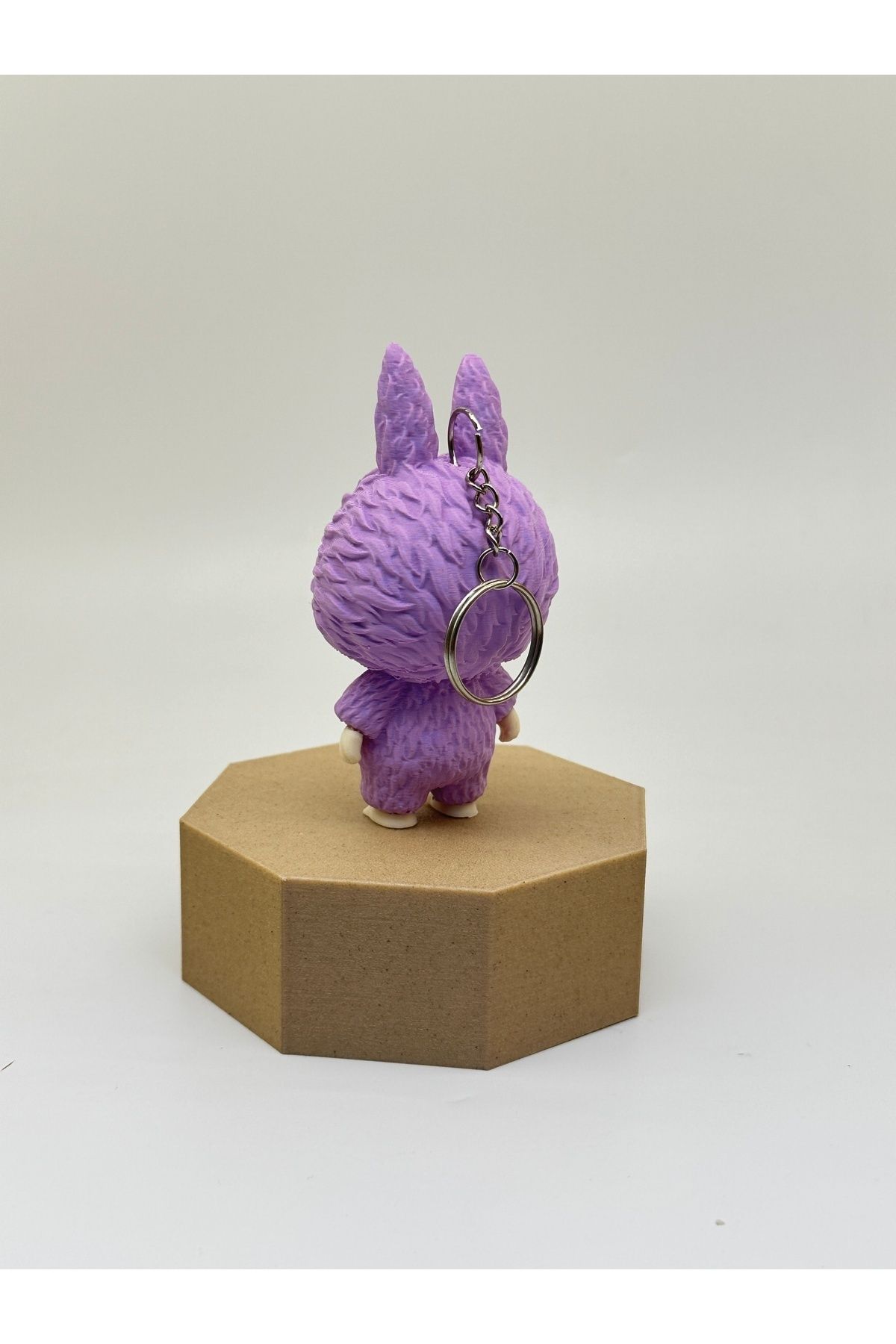 R&D Robotics-Labubu Figure Keychain Pla |   Small Size |   9.5cm |   Lilac 5
