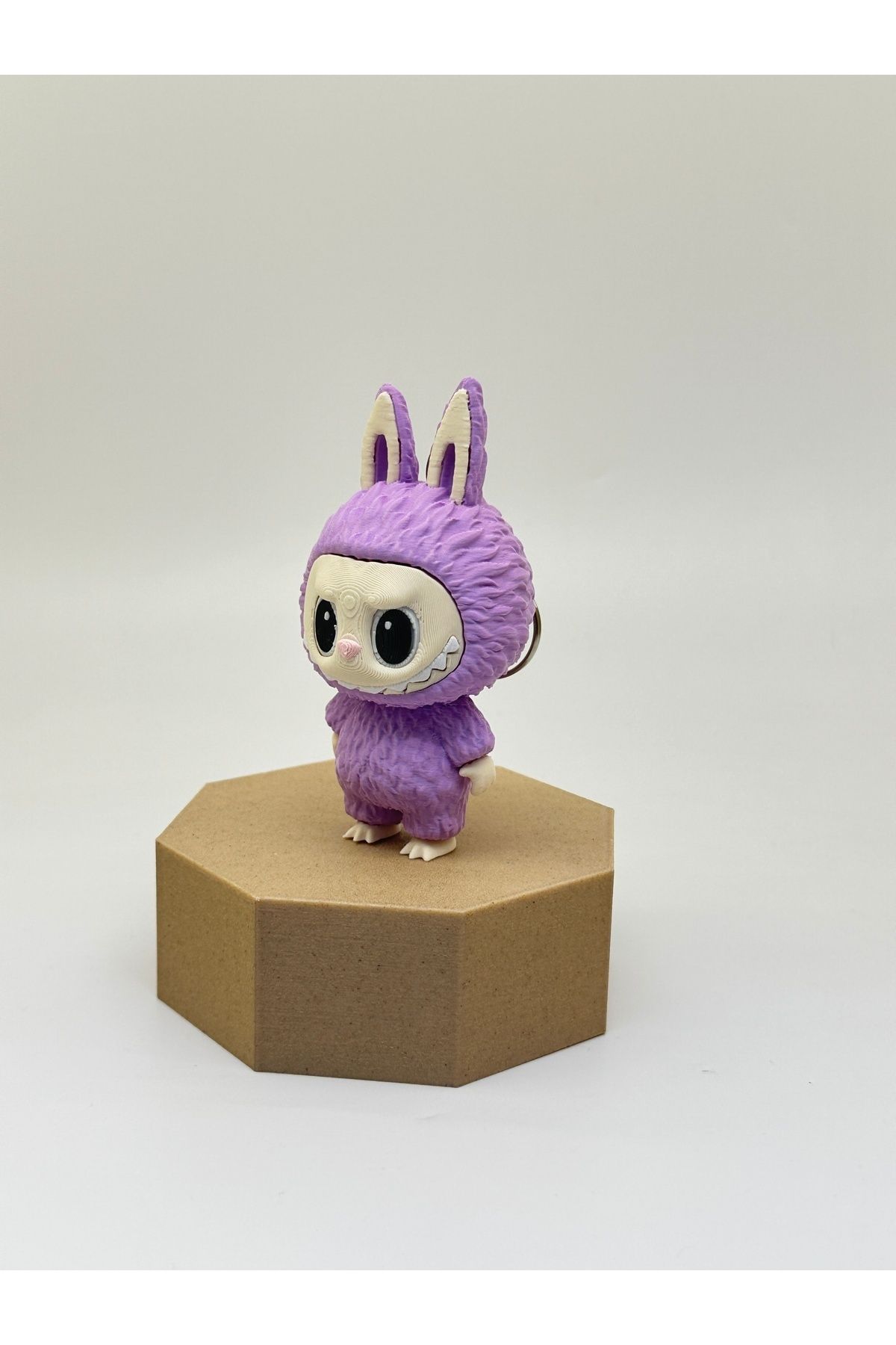 R&D Robotics-Labubu Figure Keychain Pla |   Small Size |   9.5cm |   Lilac 6