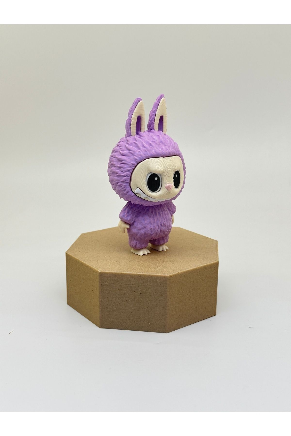R&D Robotics-Labubu Figure Keychain Pla |   Small Size |   9.5cm |   Lilac 3