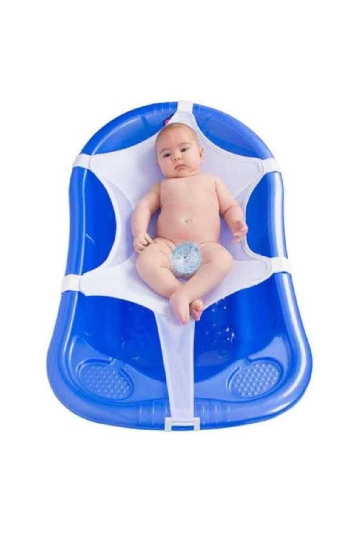 POLY BABY Beyaz Bebek Banyo Filesi – Kaymaz, Ergonomik ve Güvenli Destek