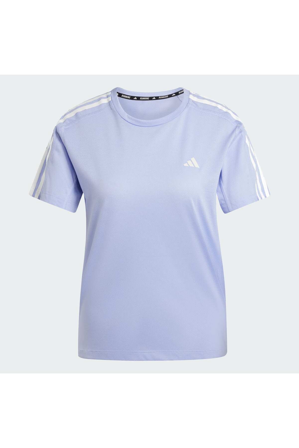 adidas Own The Run 3-stripes Tişört görsel 3