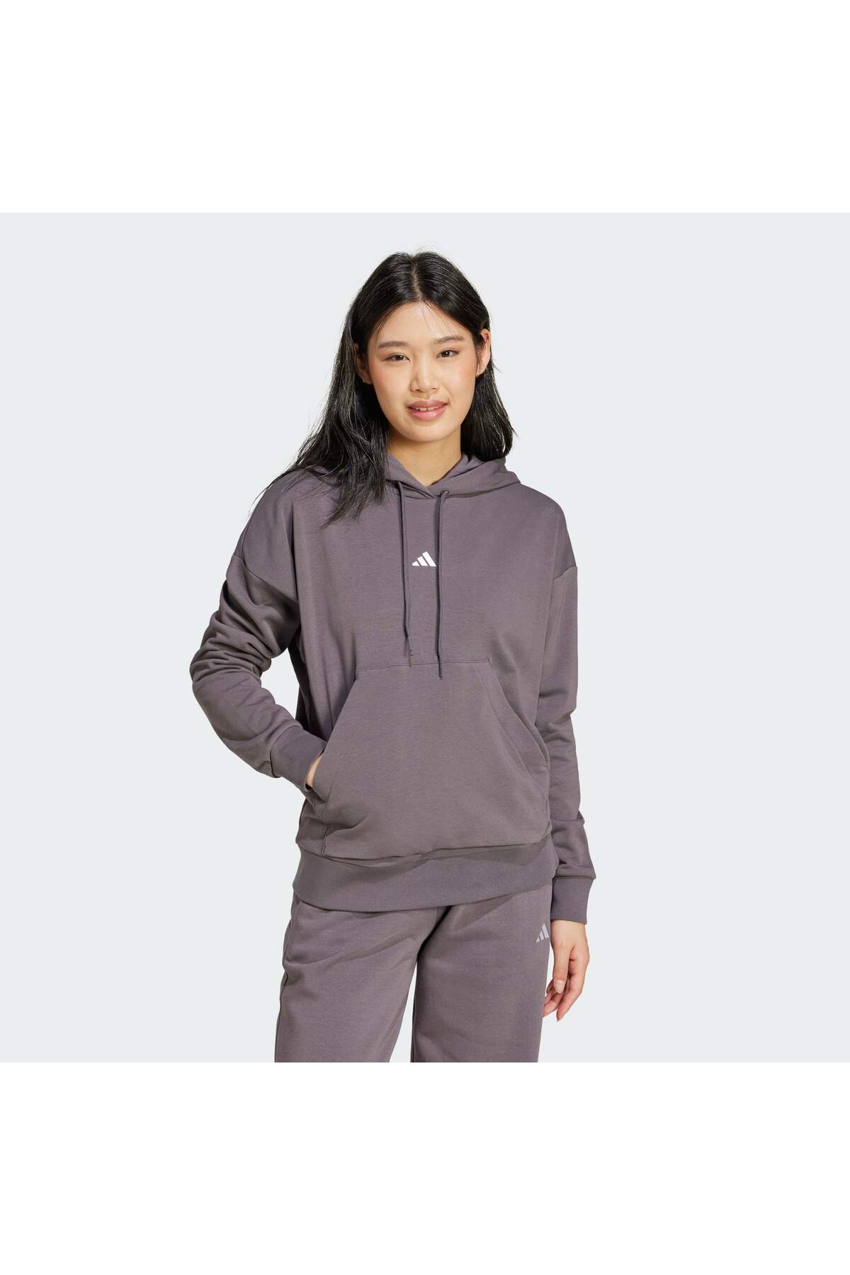 Essentials Small Logo French Terry Kapüşonlu Üst