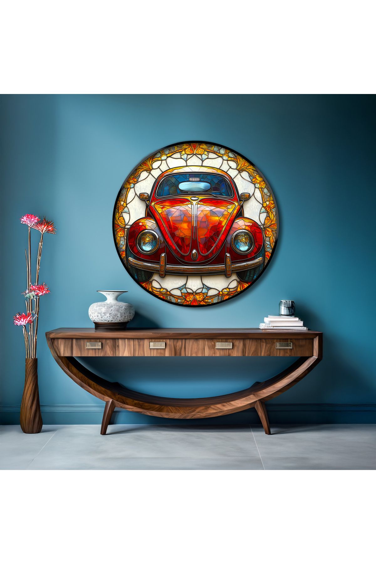 bds art sanatı evinize taşır Klasik Beetle Vitray Spektrum™ Stained Glass Serisi