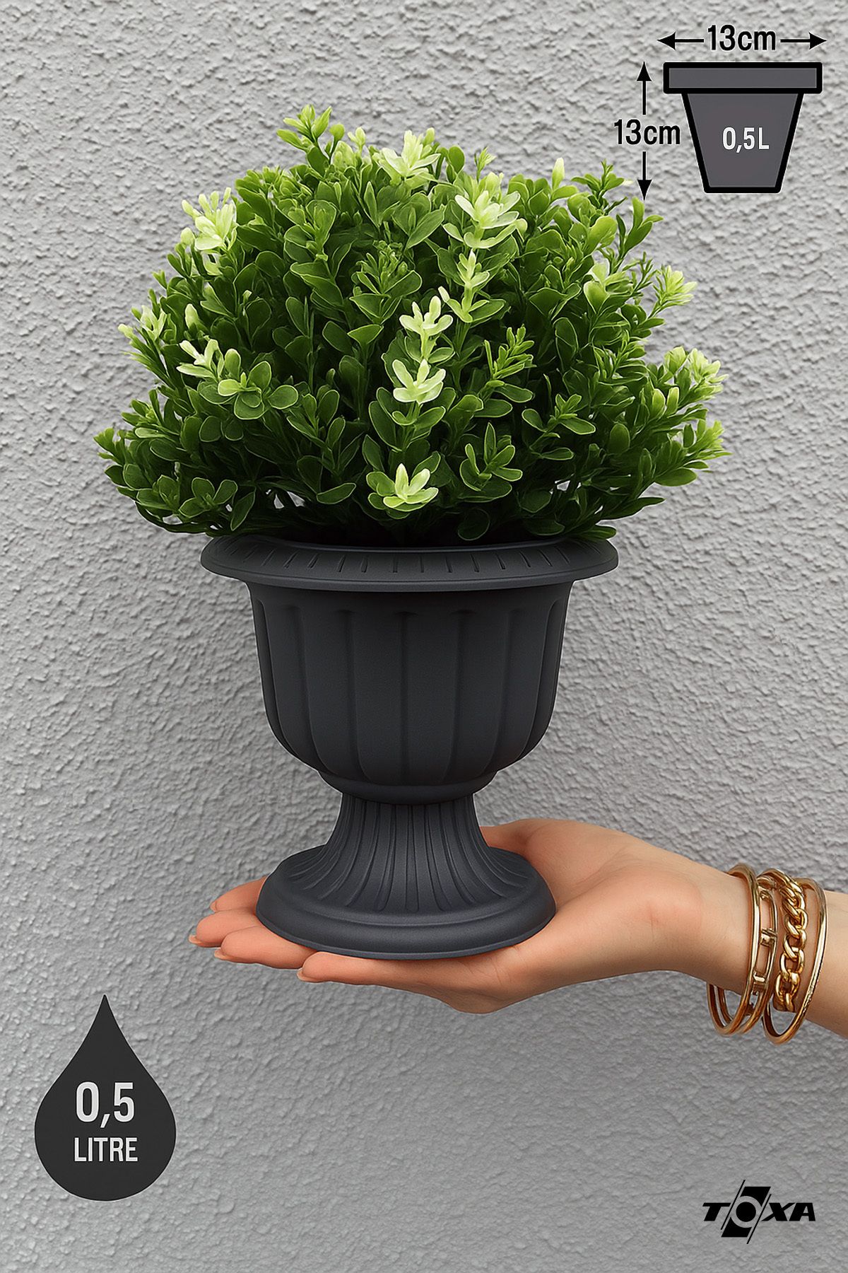 ToXA Nergis Saksı 15cm