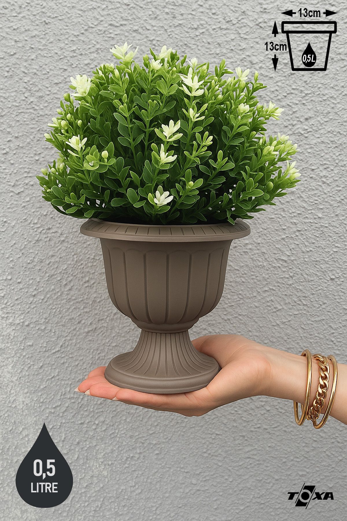 ToXA Nergis Saksı 15cm