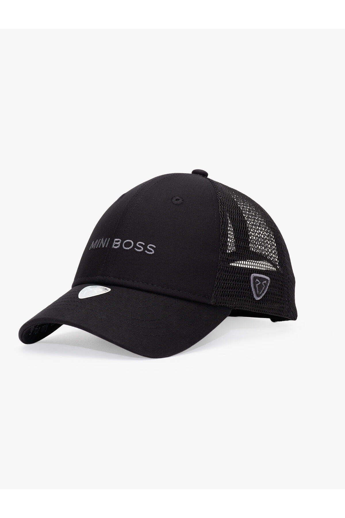 Rust&Rich Kadın Erkek Siyah Gümüş Baseball Cap Timeless Collection