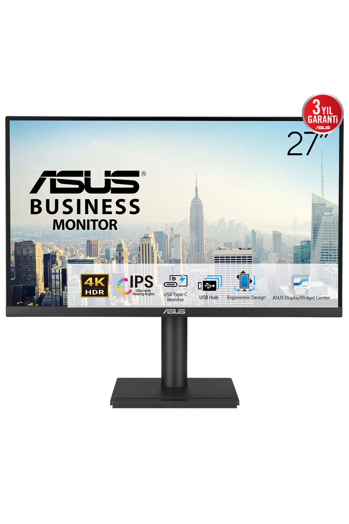 ASUS Va27ucps 27" 5ms 60hz Adaptive-sync Hdr-10 4k Ultra Hd Ips Monitör