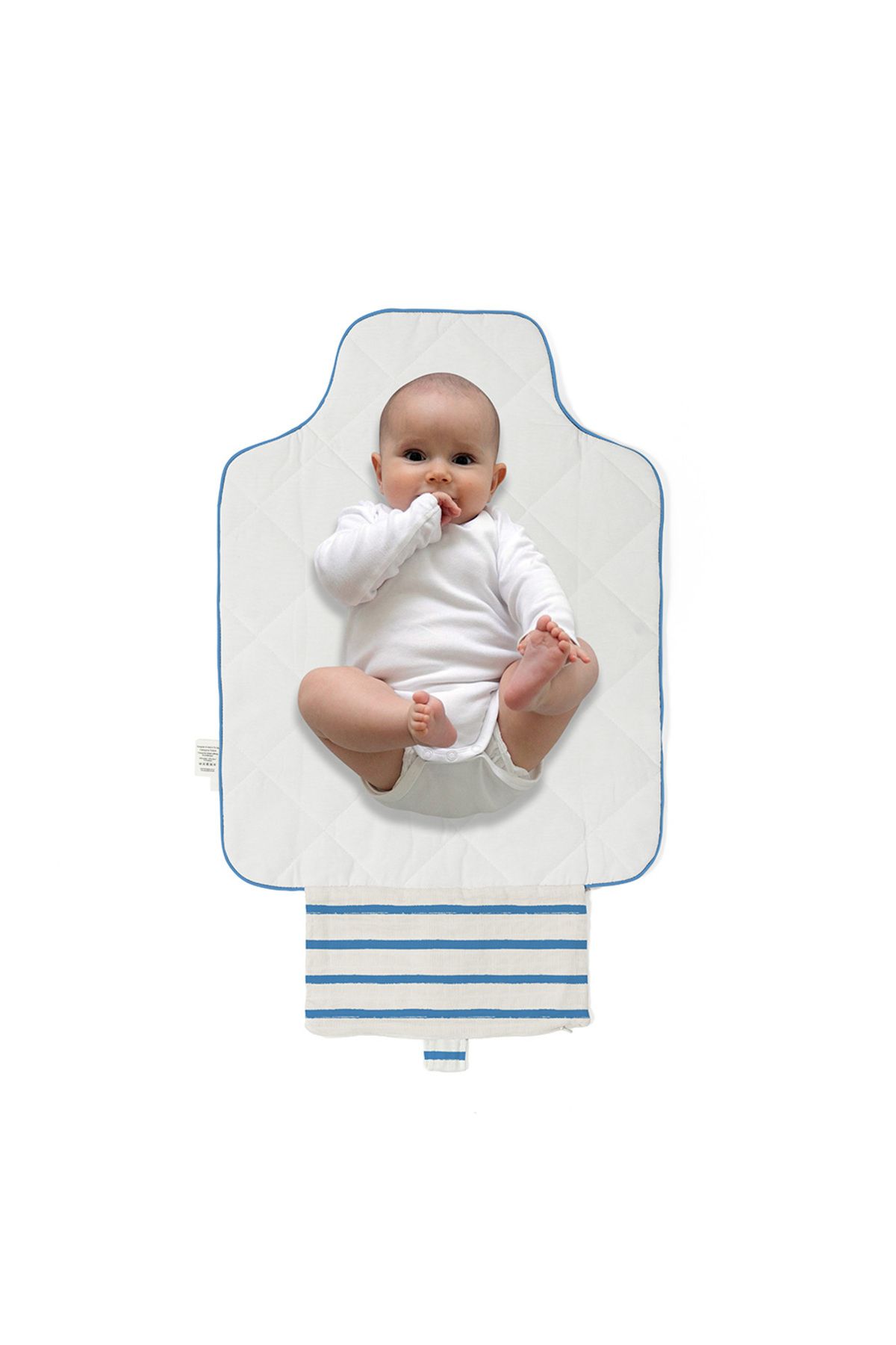 DEUX LAPINS-Practical Foldable Changing Mat with 100% Cotton Bag - Coco Brush 4