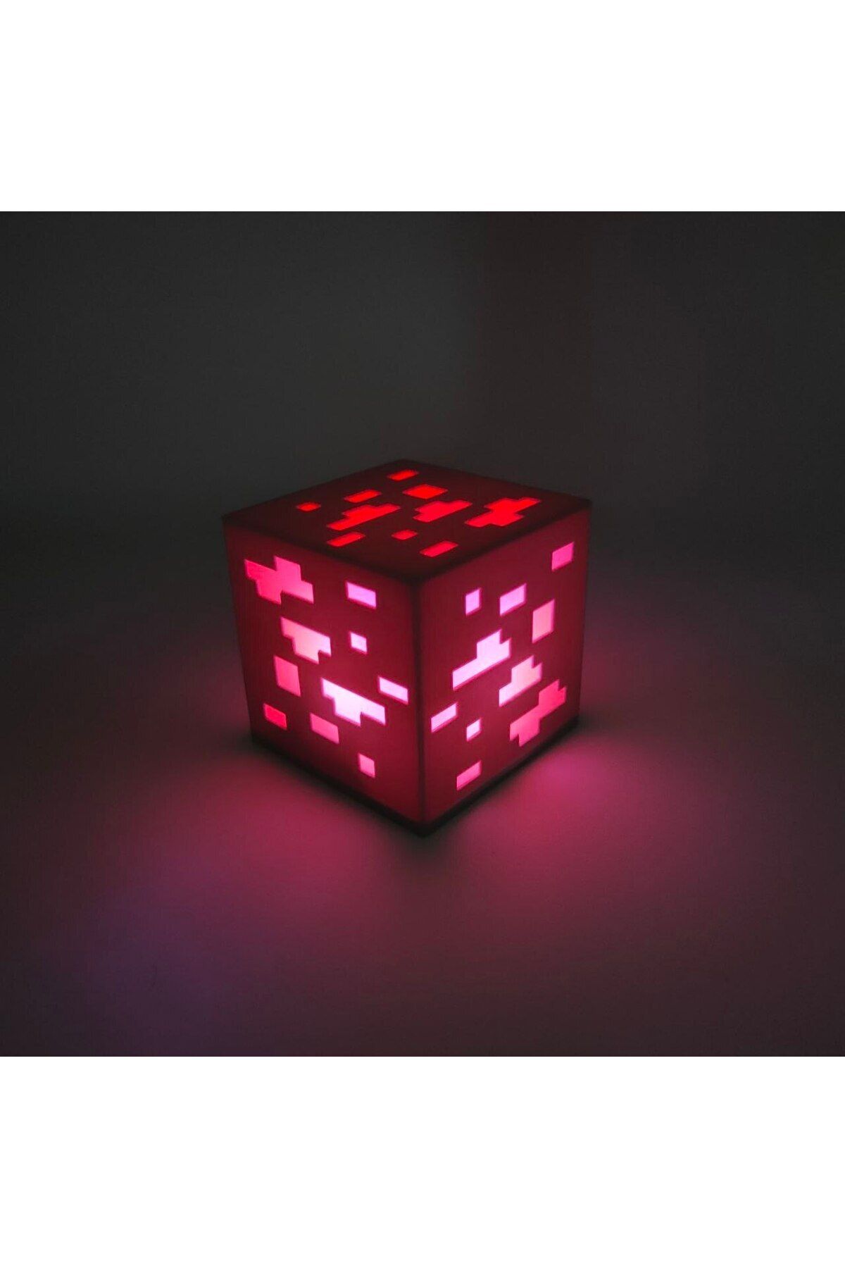 Vaiflagy Store Minecraft Maden Cevheri Masa Lambası Pilli Dekoratif Minecraft Lamba Gamer Dekorasyon