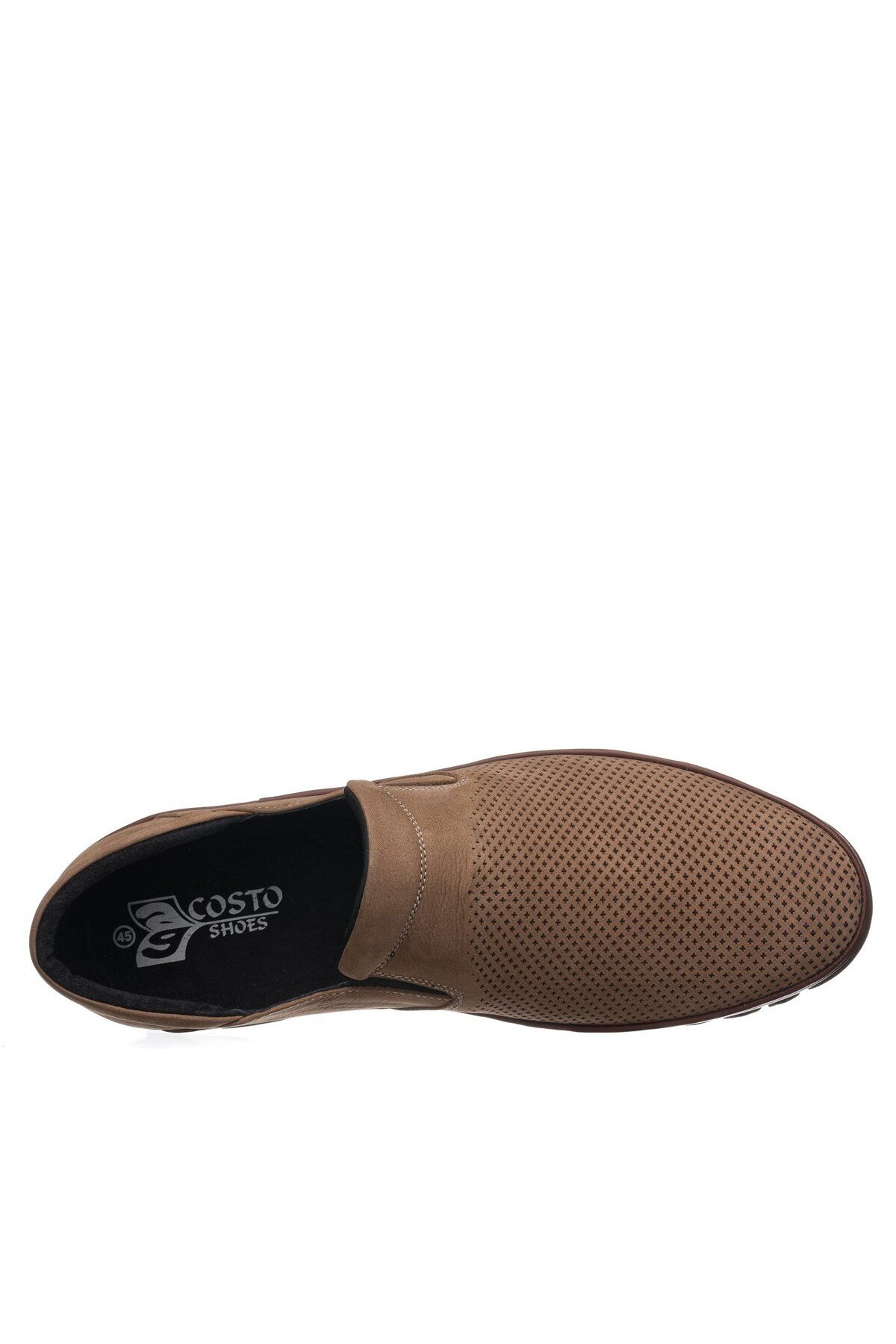 İriadam-45-4-47-48-49-50 Number Ag1041-1 Sand Nubuck Summer Large Size Cowhide Comfortable Wide Fit Men's 5