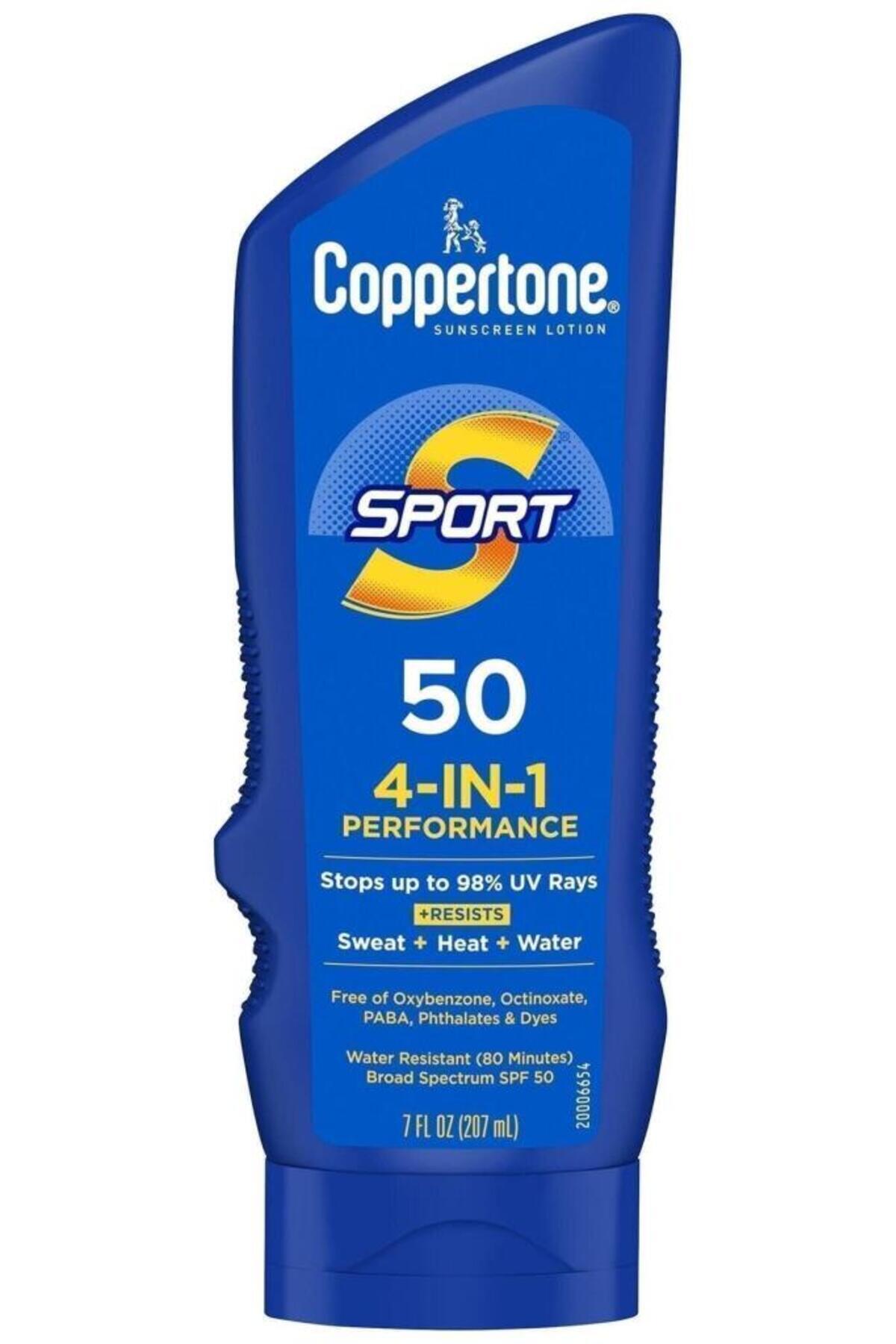 Coppertone-Sport SPF50 4in1 Sunscreen Lotion 207ml 1