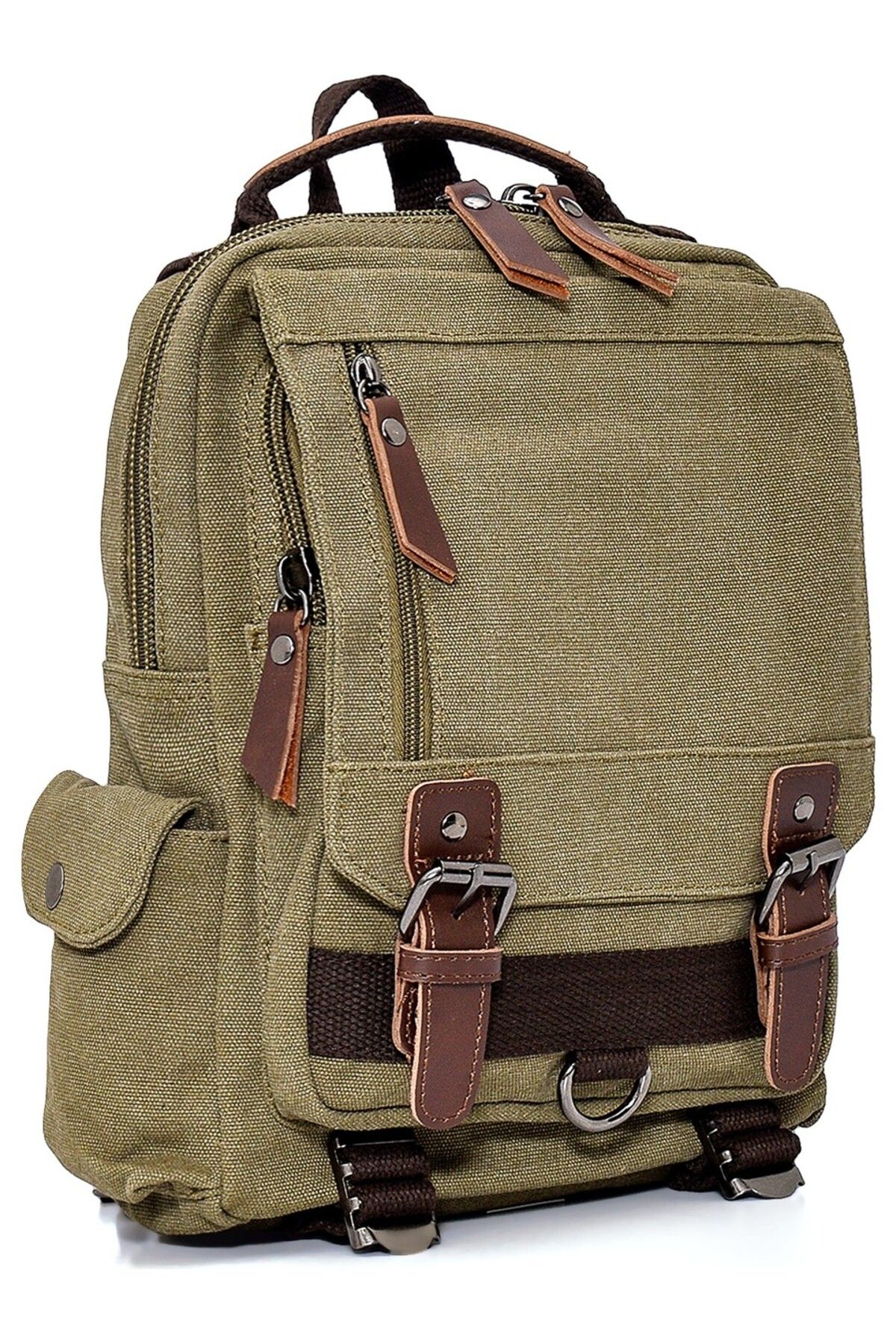 Matthew Cox-Canvas Backpack - Stylish and Useful Design 3