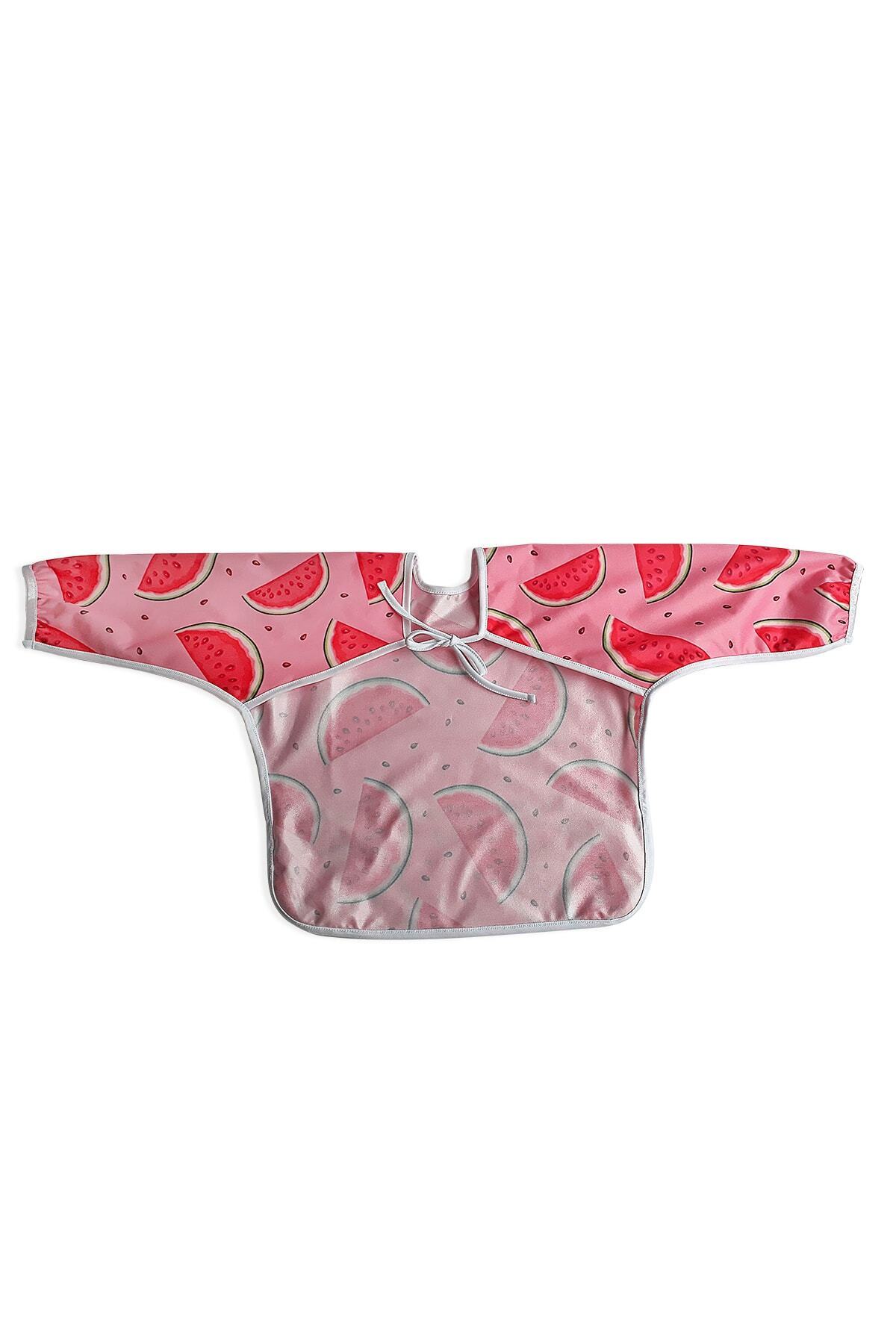 Lulunun Renkleri Su Geçirmez Kolay Temizlenebilir Uzun Kollu Aktivite Ve Mama Önlüğü / Bebek Beslenme Önlüğü 6-24 Ay fotoğrafı 5 (önizleme)