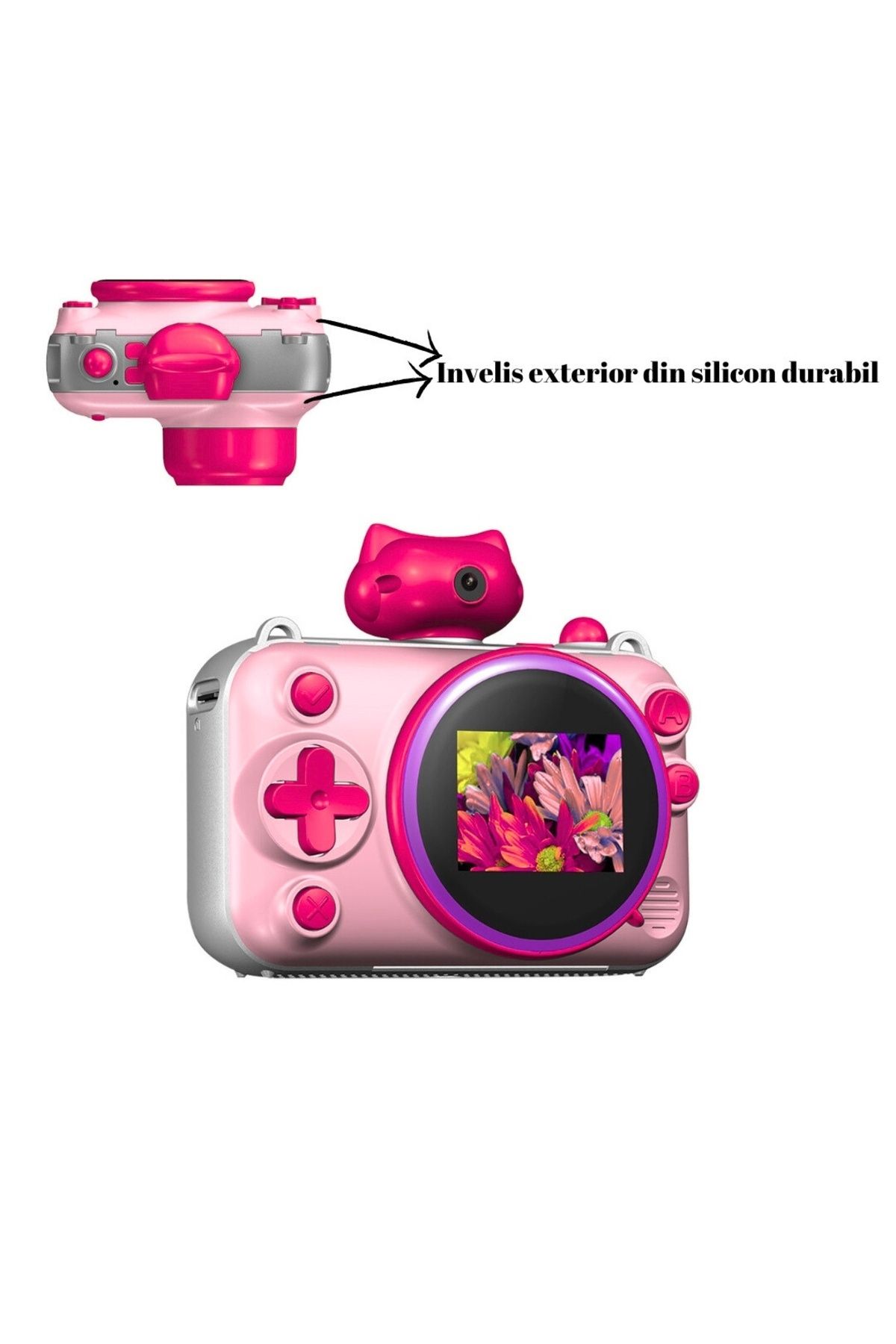 SMARTIC-Camera, instant printing, Ultra HD 2.5K, 2.0”, 1200mAh, games, MP3, memory card GIFT 6