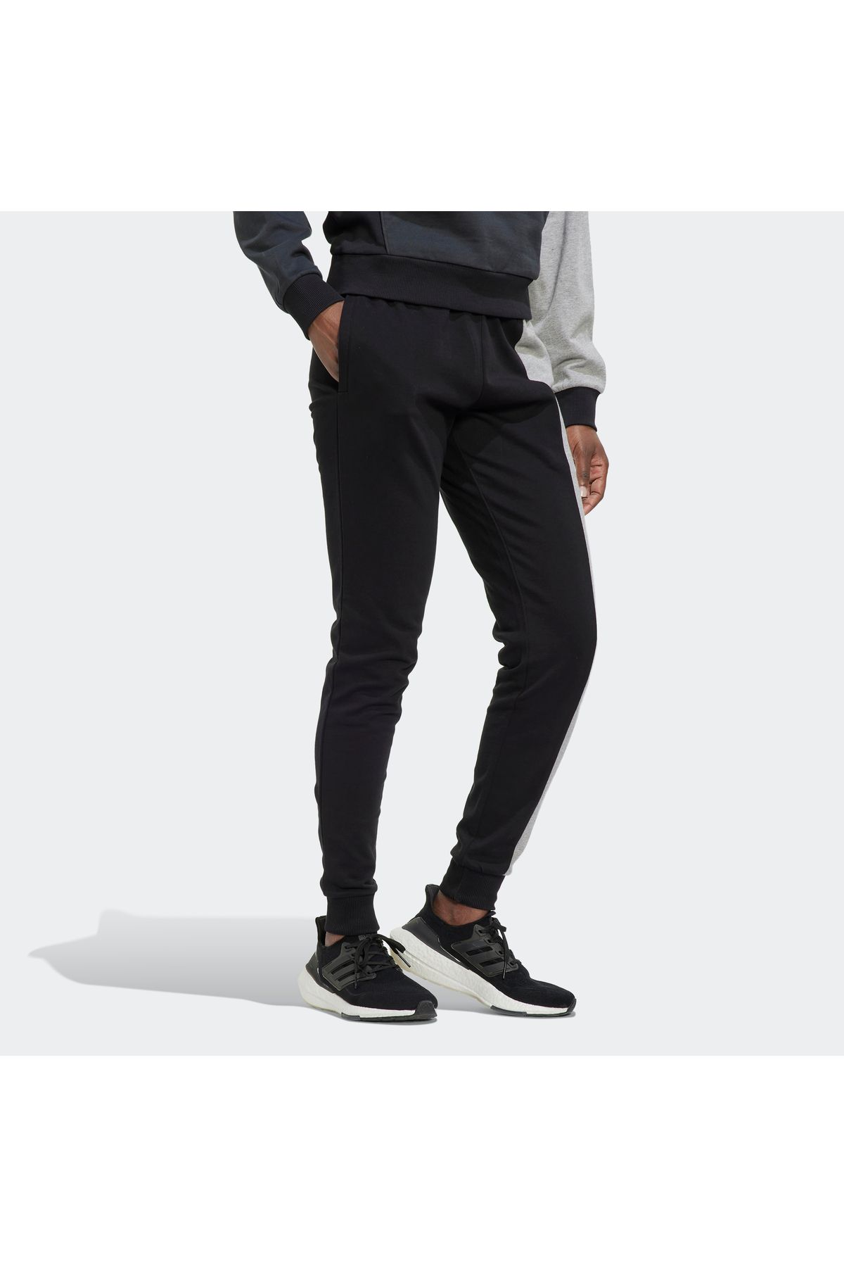 adidas-أساسيات Colorblock Eşofman Altı 4