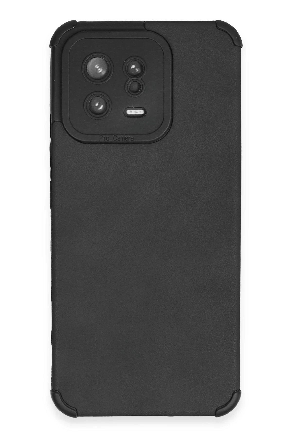 CepteToptan Newface Xiaomi Mi 13 Kılıf Loop Deri Silikon - Siyah