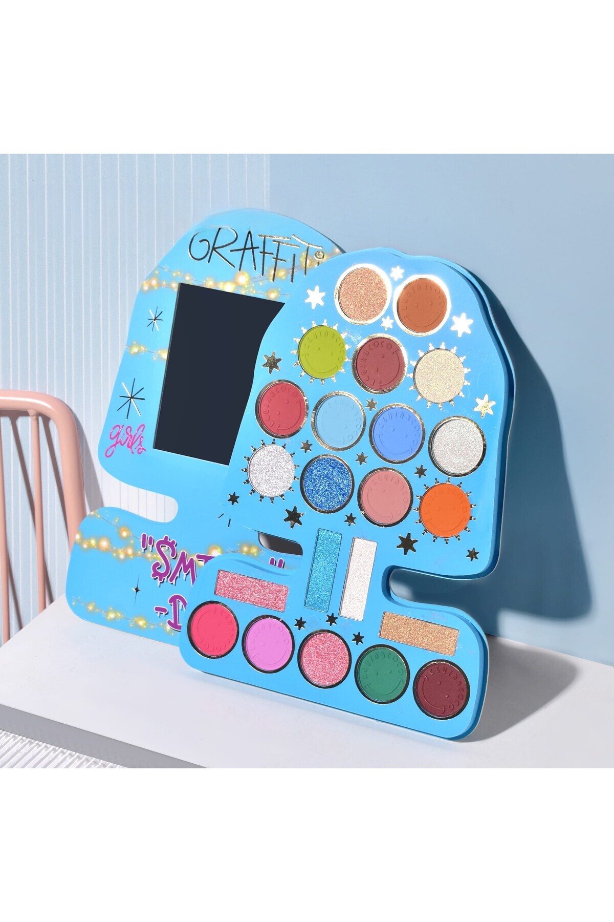 Teo-Makeup Palette, KEVIN & COCO, Shadow Painting, 22 colors, 20.2 x 15.2 x 1.2 cm 7
