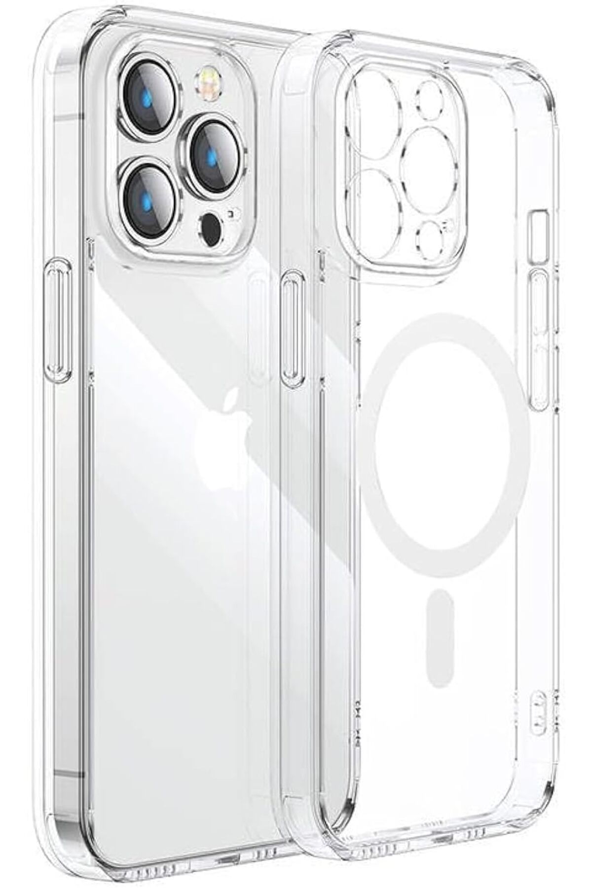 STOREMAX EMN Jr-14D5 Manyetik Koruyucu Telefon Kılıfı Ip 14 6.1-Şeffaf Cİ ST5 1133631
