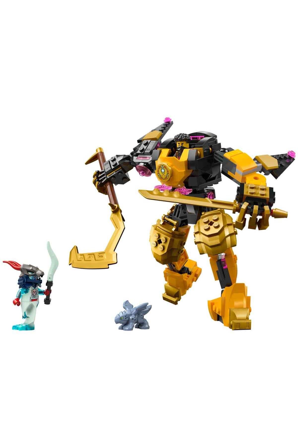 LEGO-Arin’S Spinjitzu Battle Robot 71839 - 2 Minifigures for Ages 7 and up 2