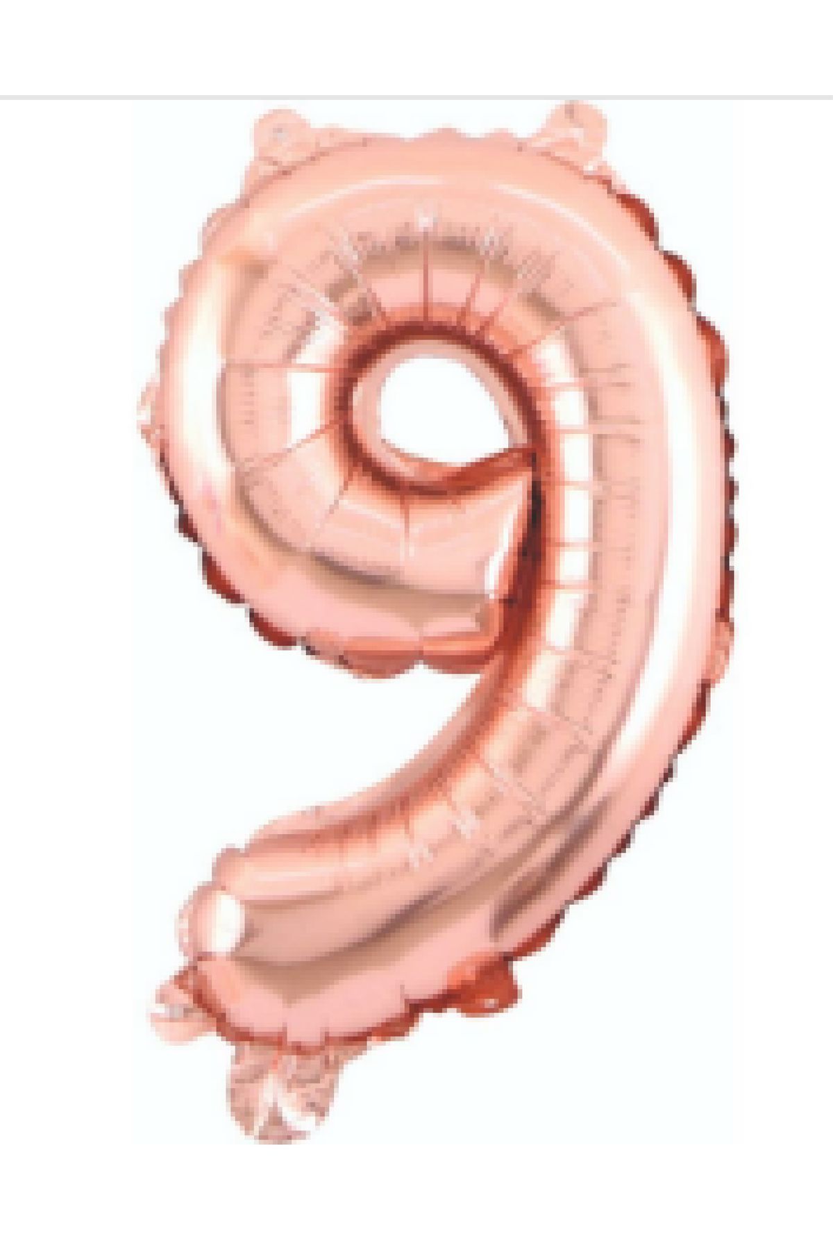 PARTİMİO PARTİ MALZEMELERİ Rakam Folyo Balon Rose Gold Renk 34'' (76cm)