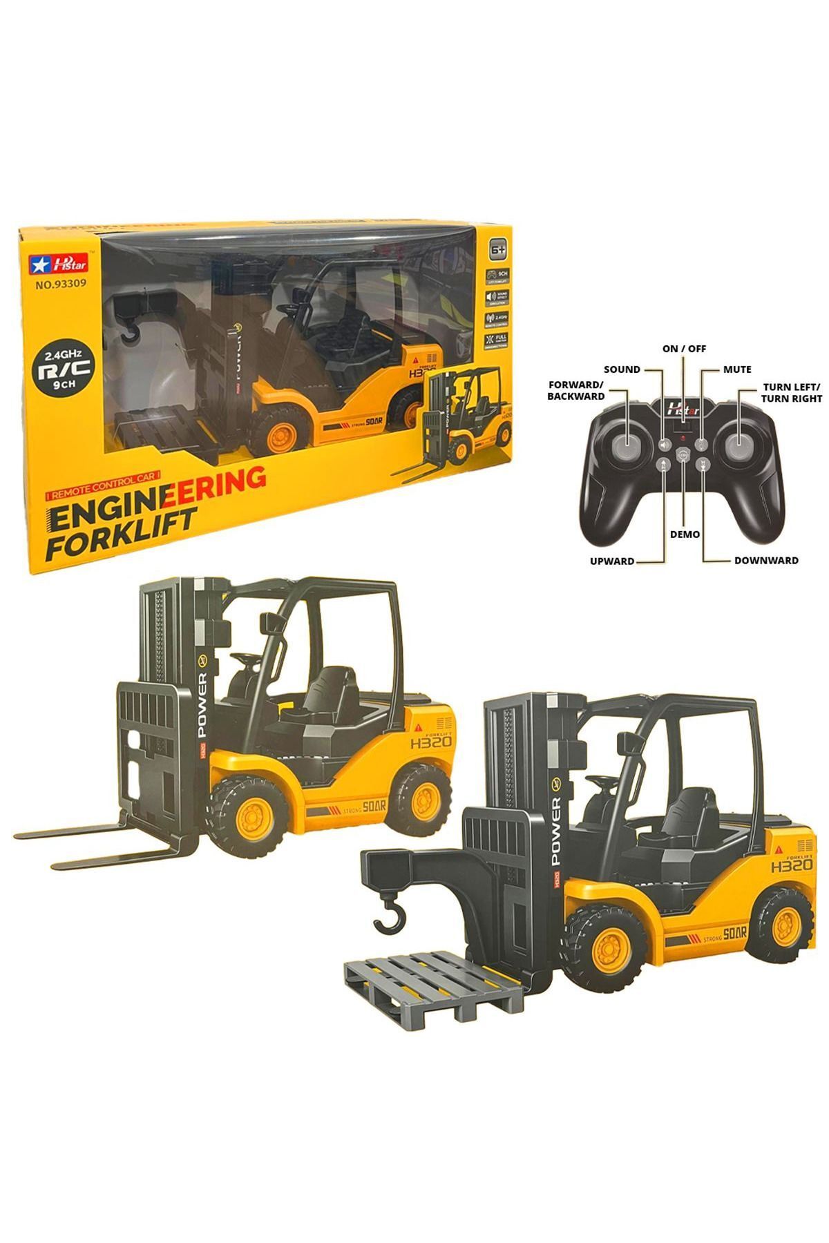 Pasifik Toys UZAKTAN KUMANDALI FORKLİFT