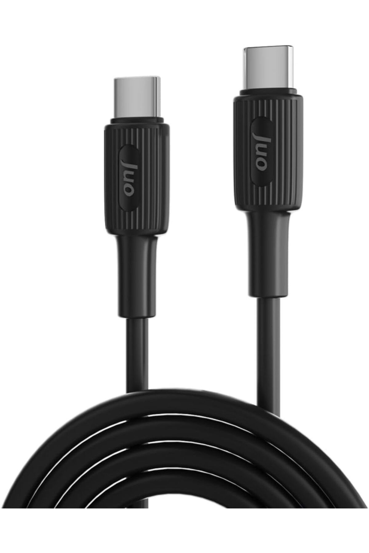 STOREMAX EMN 60W USB Type-C to Type-C Silikon Hızlı Şarj ve Data Kablosu Siyah 2 Metre Cİ ST5 1133631