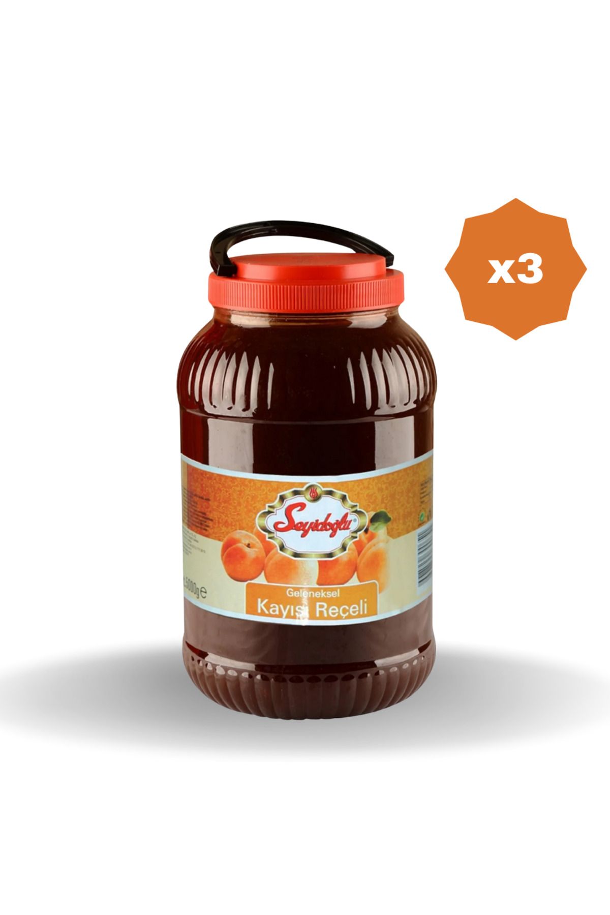 Seyidoğlu SEYİDOĞLU KAYISI REÇELİ 5 KG - (3 ADET)