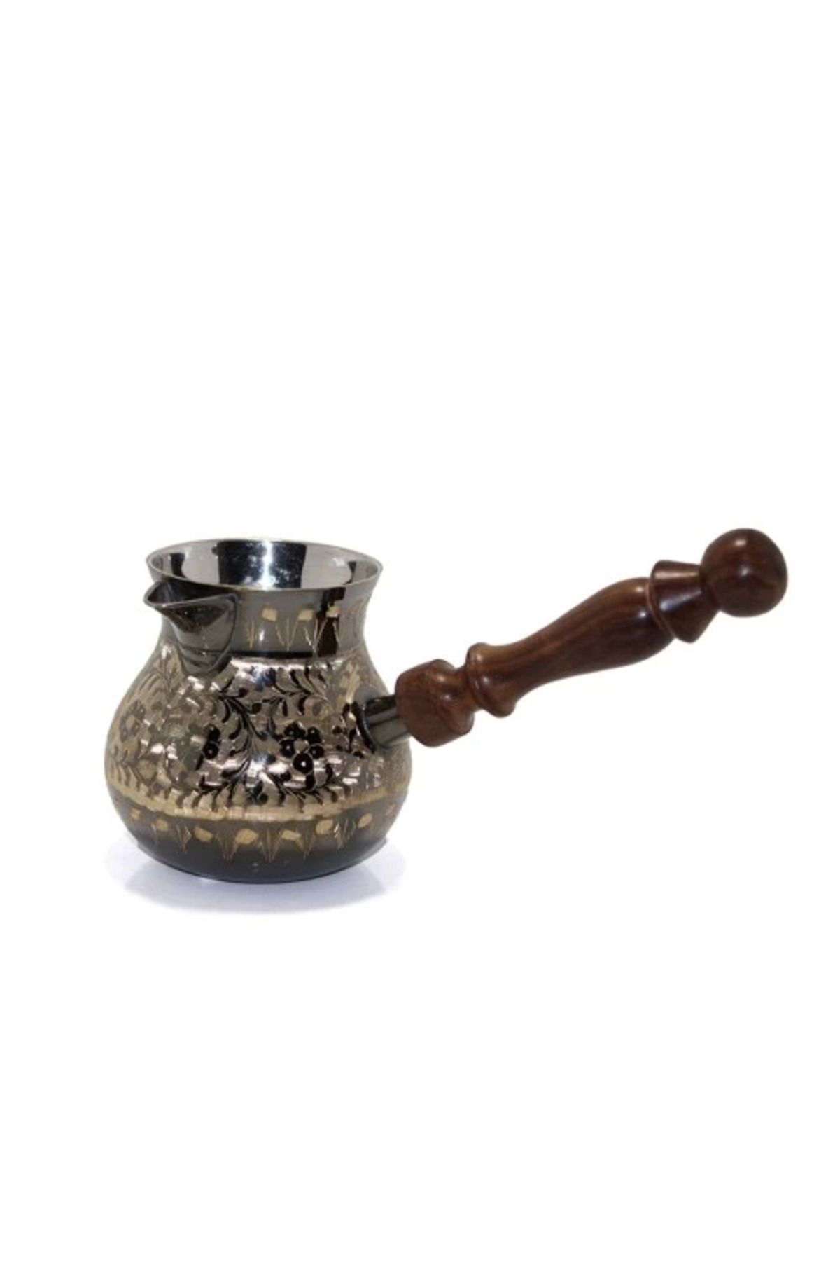 Modafiks Pirinç Cezve 4'' inç Model 3