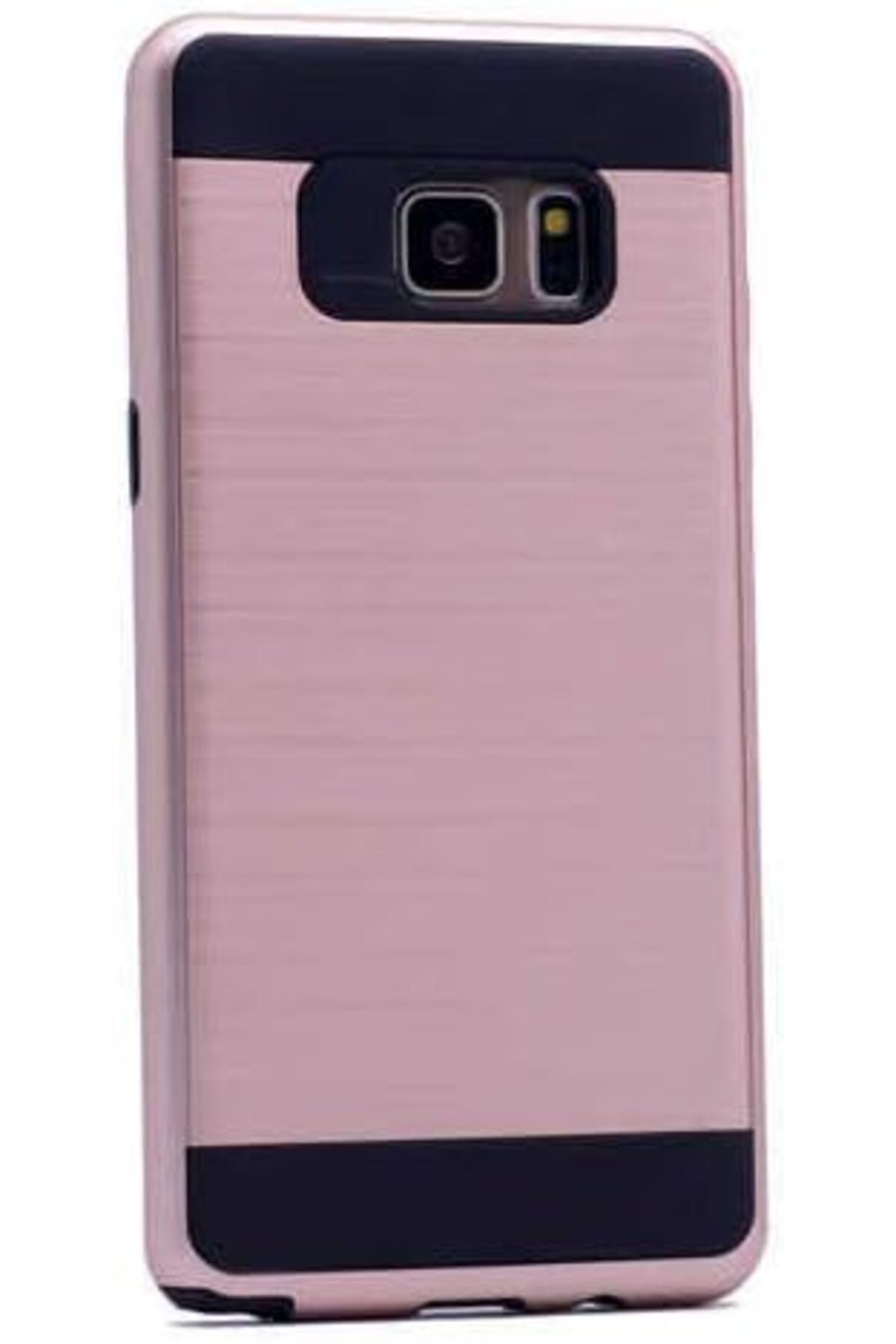 mazıdağı mazzıdağ Galaxy Note 7 Uyumlu Kamera Korumalı Sert Silikon Kılıf (Pembe Altın) new store 11336