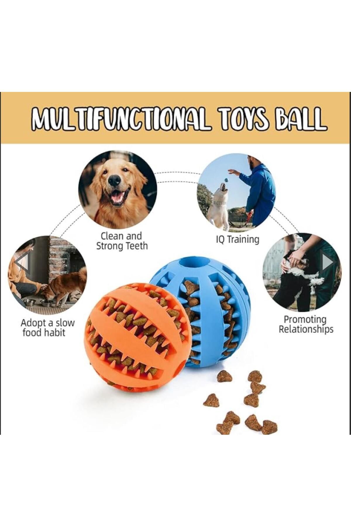 bestwork Mama Hazneli Köpek Eğitim Ve Oyun Topu