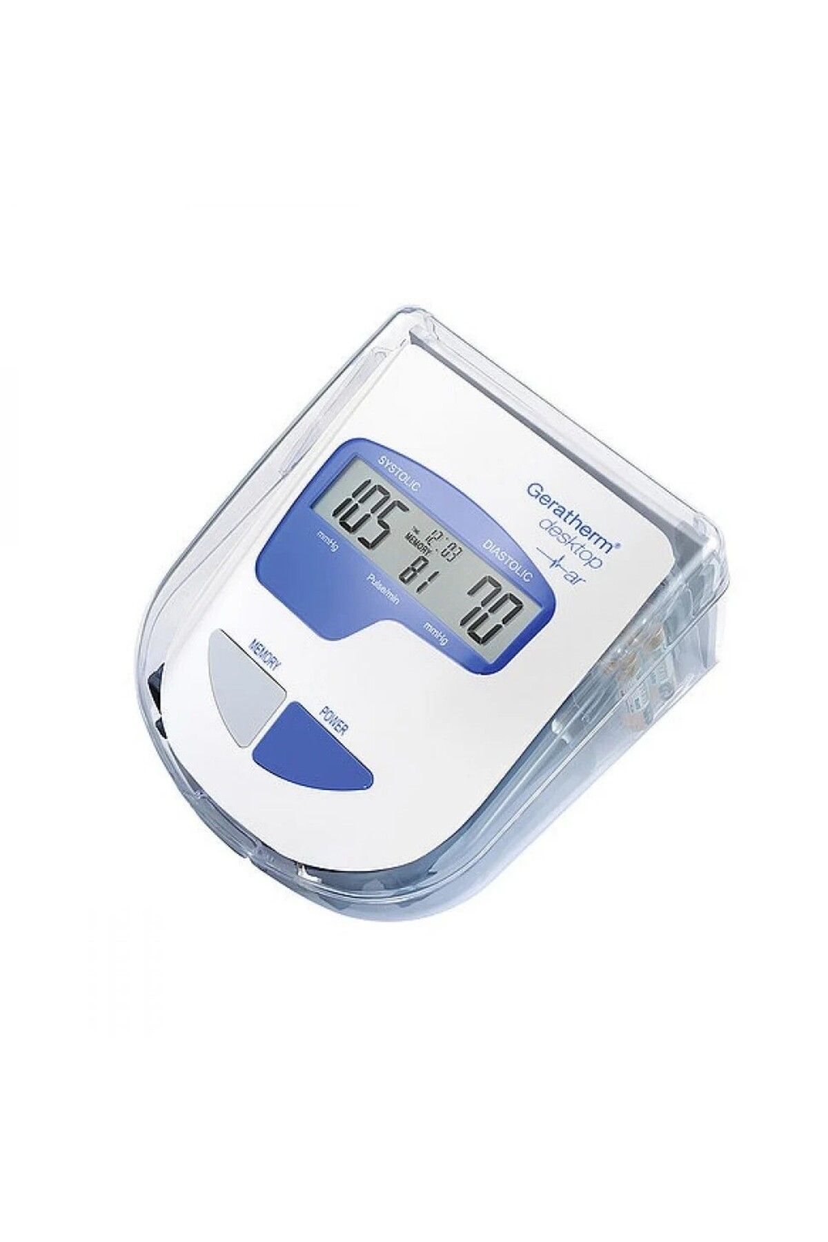 Geratherm-Desktop device with a screen to measure blood pressure from the upper arm 1