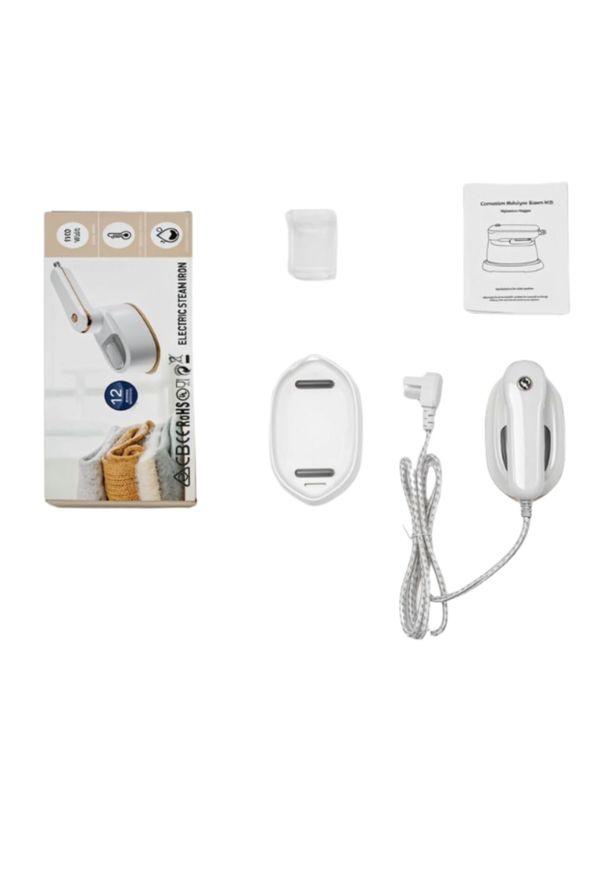 TAAM_SA-Lightweight Steam Iron for Daily Ironing 2 in 1 Portable and Easy to Use 1500W 150ml Capacity for Everyday Clothes 3