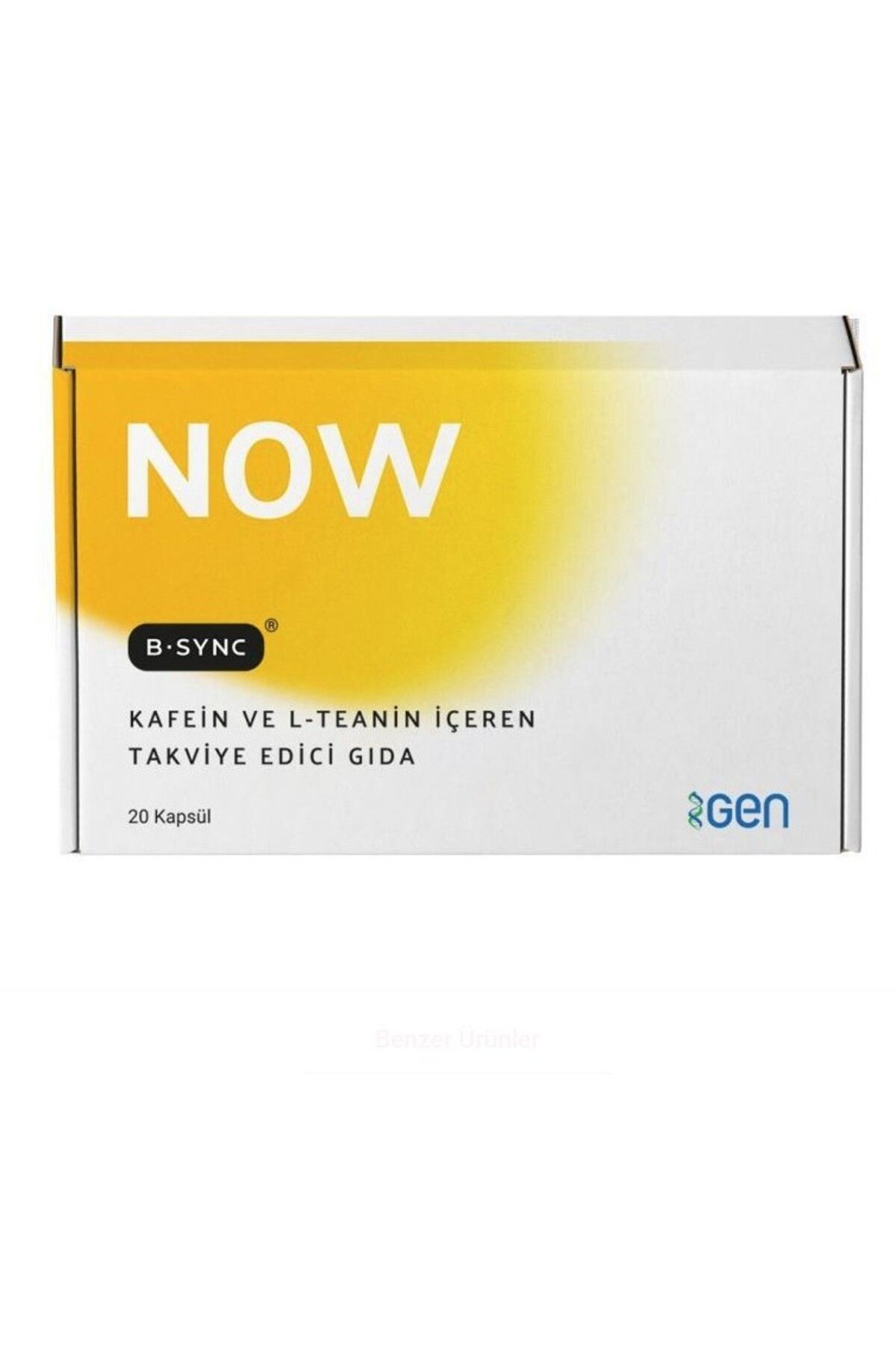 gen B-Sync Now 20 Kapsül