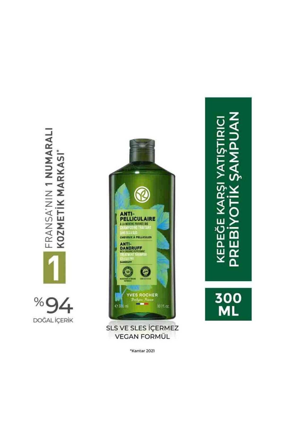 Yves Rocher Anti Pelliculaire - Kepeğe Karşı Yatıştırıcı Prebiyotik Şampuan 300ml