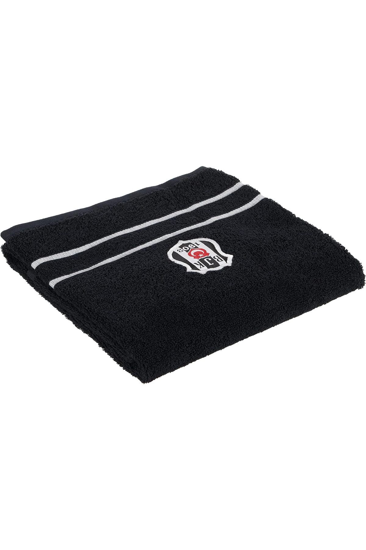 mazıdağı mazzıdağ Beşiktaş Arma Lisanslı Düz%100 Pamuk Yüz Havlusu, Siyah, 50x90 cm new store 1133631