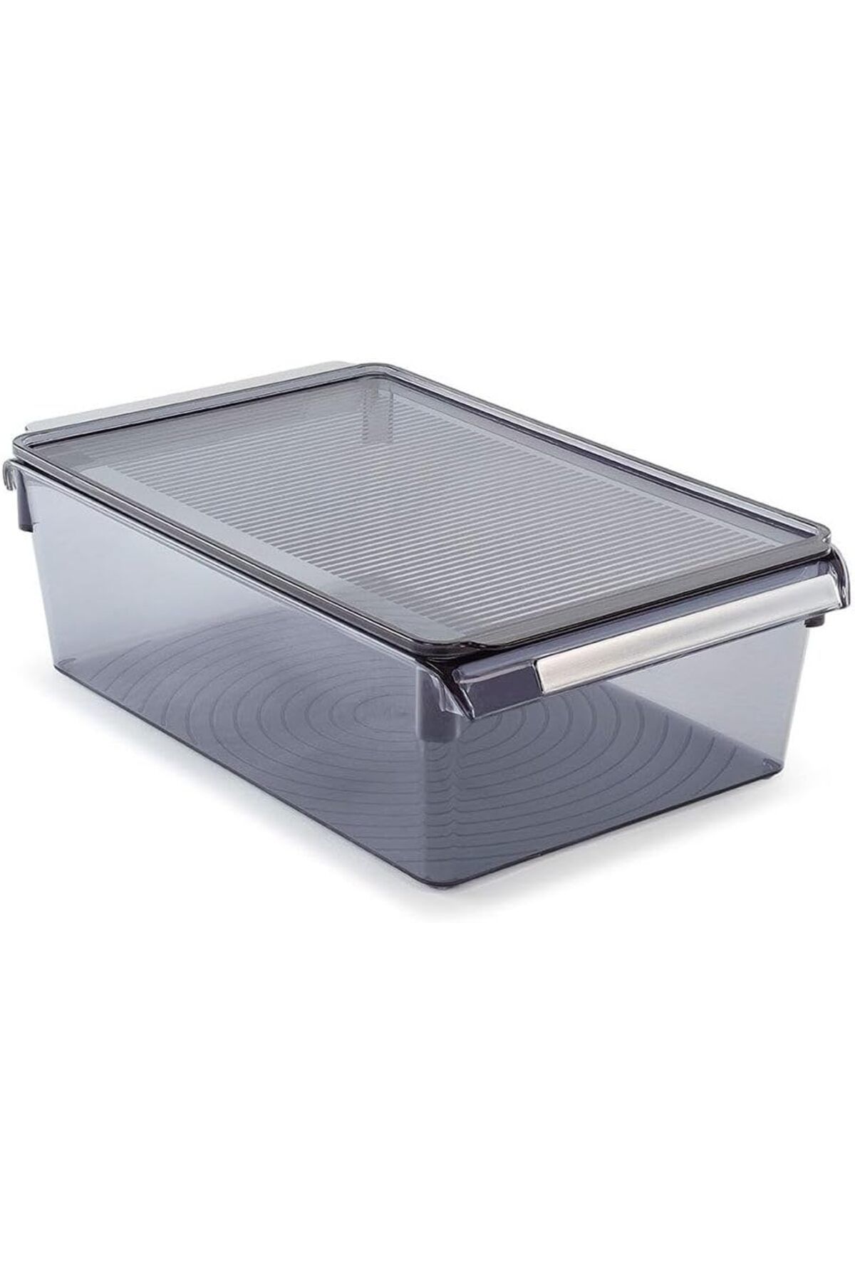 mazıdağı mazzıdağ Kapaklıbanyo Mutfak Düzenleyici Raf Ps 325 * 205 * 100 Mm Şeffaf Siyah M-E27-40-25K ne