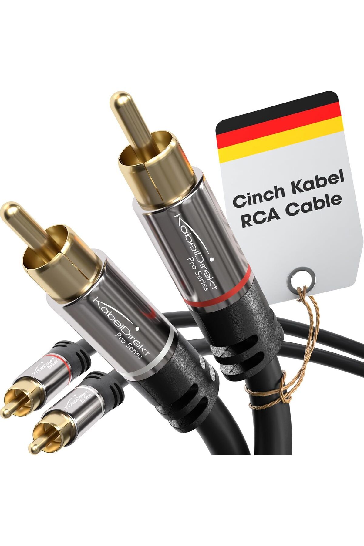 mazıdağı mazzıdağ – 1 m – cinch kablo, 2 cinch-2 cinch, stereo ses kablosu (koaksiyel kablo, RCA fiş/f