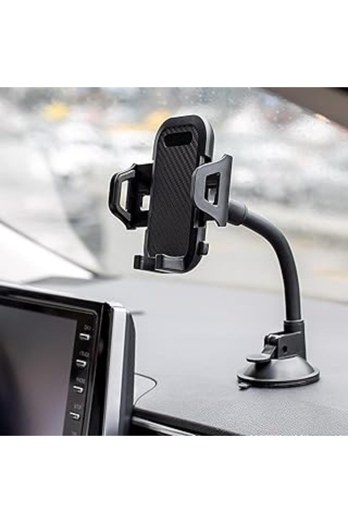 Pazarcan Babilden Otomatik Klipsli Araba Telefon Tutucu Ayarlanabilir Cam Ve Torpido Için Yüksek Kalite Tutu