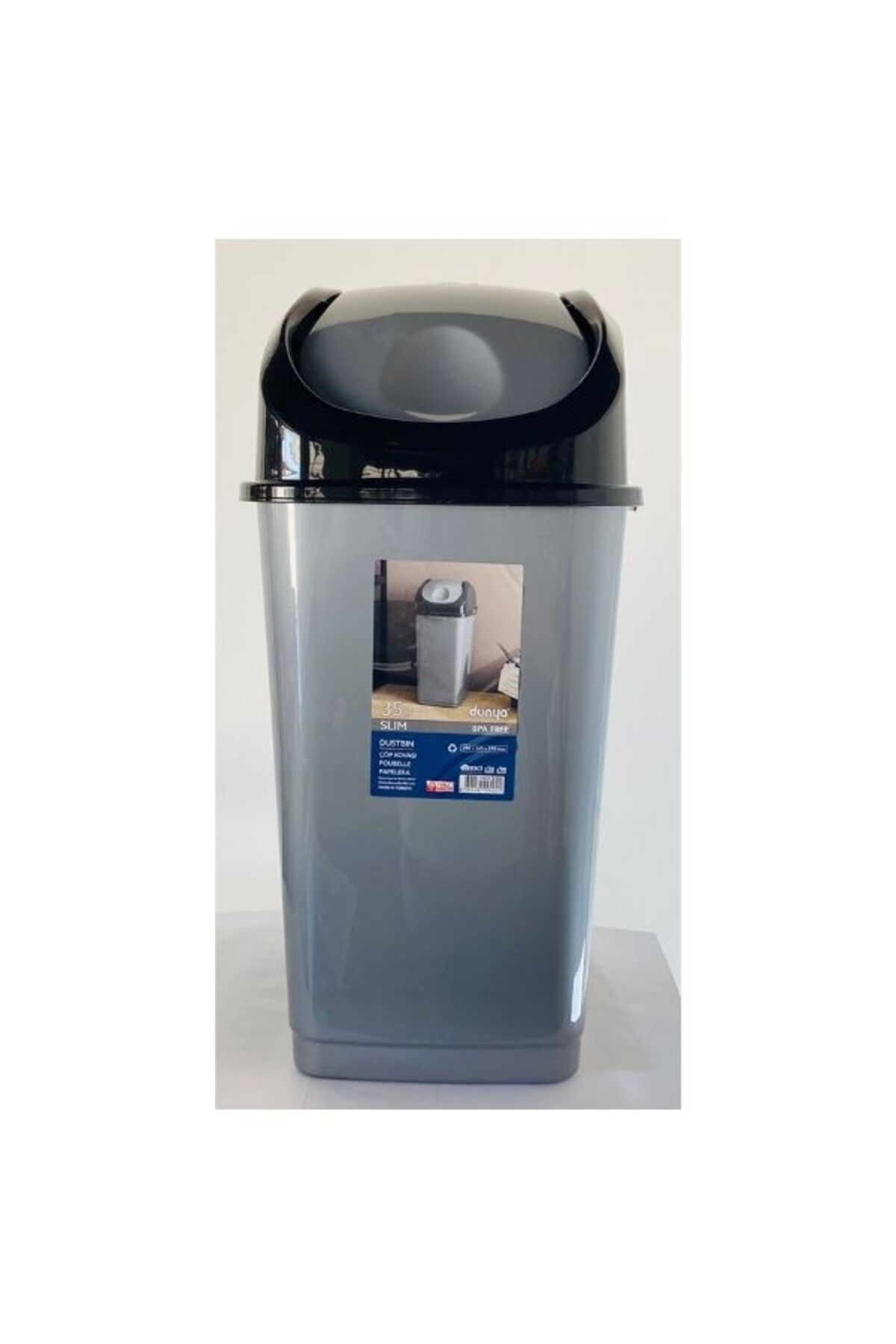 MOD10 Slim Çöp Kovası 35 Lt