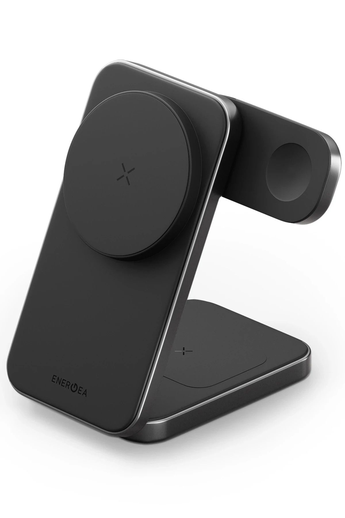Energea MagTrio Plus 3in1 Katlanabilir 15W Telefon Saat Airpods Masaüstü Hızlı Şarj Standı