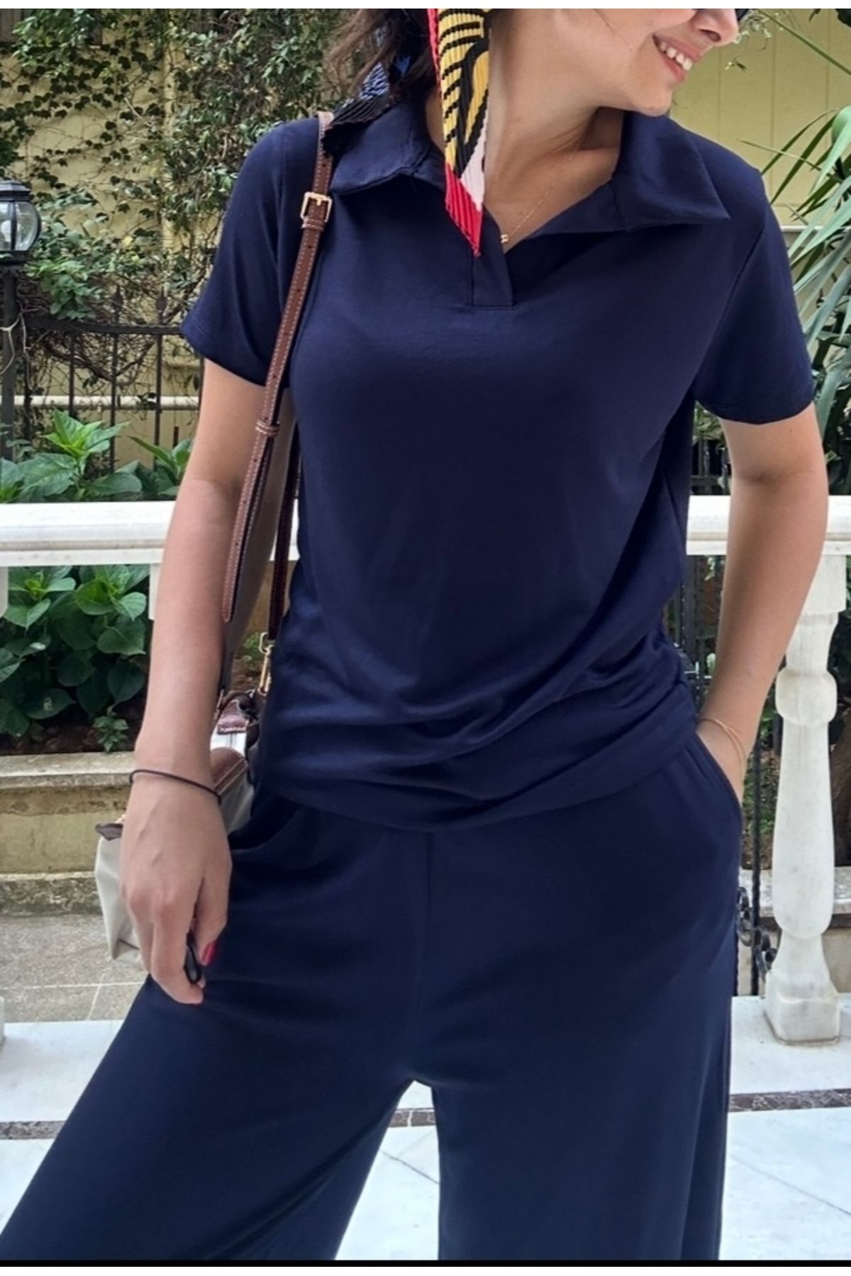 LaSorella Butik KADIN LACİVERT ALT ÜST TAKIM