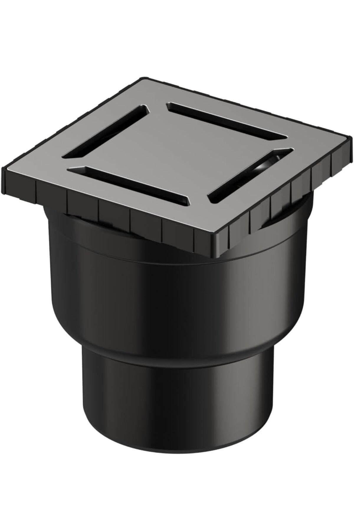 mazıdağı mazzıdağ V-Flow Kare 5607323 Yalıtımlı Duş Kanalı, Alttan Çıkışlı, 15x15 cm, DK 800 Kapa