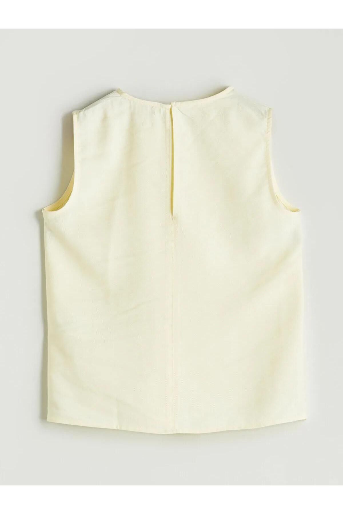 LC Waikiki-Lcw Vision Crew Neck Button Blouse (S5) 6