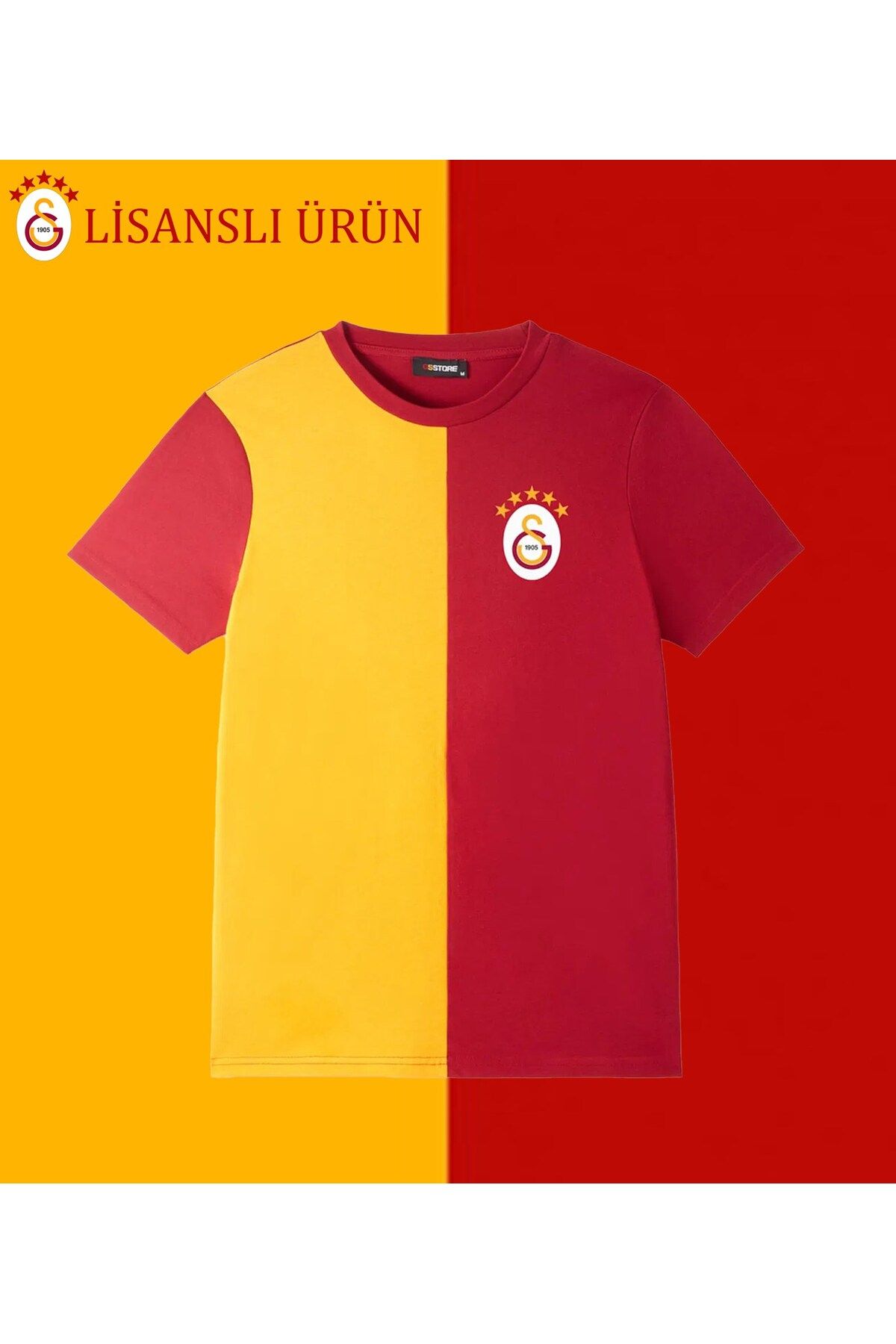 Galatasaray Lisanslı 5 Yıldız T-shirt Forma