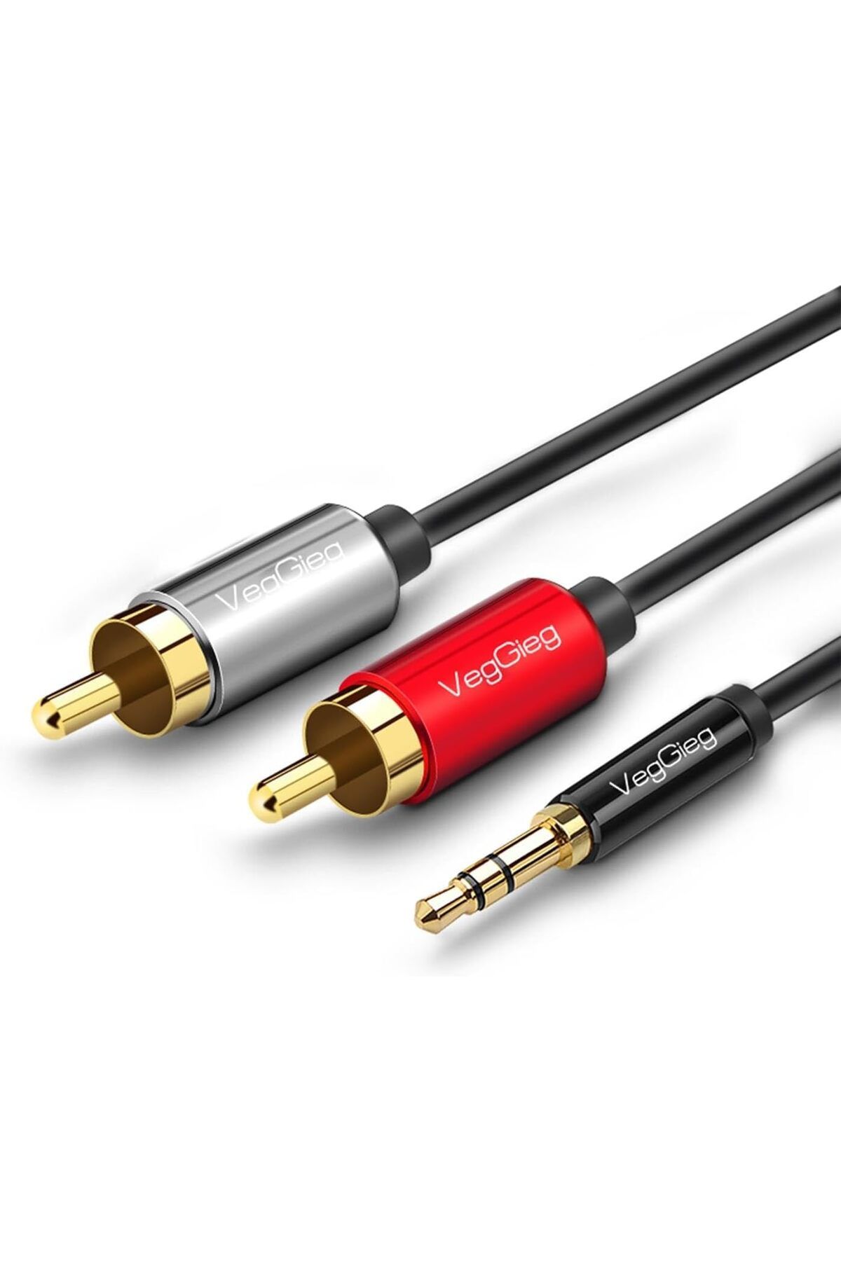 mazıdağı mazzıdağ 3.5mm AUX to 2 RCA Ses Kablosu 2 Metre new store 1133631