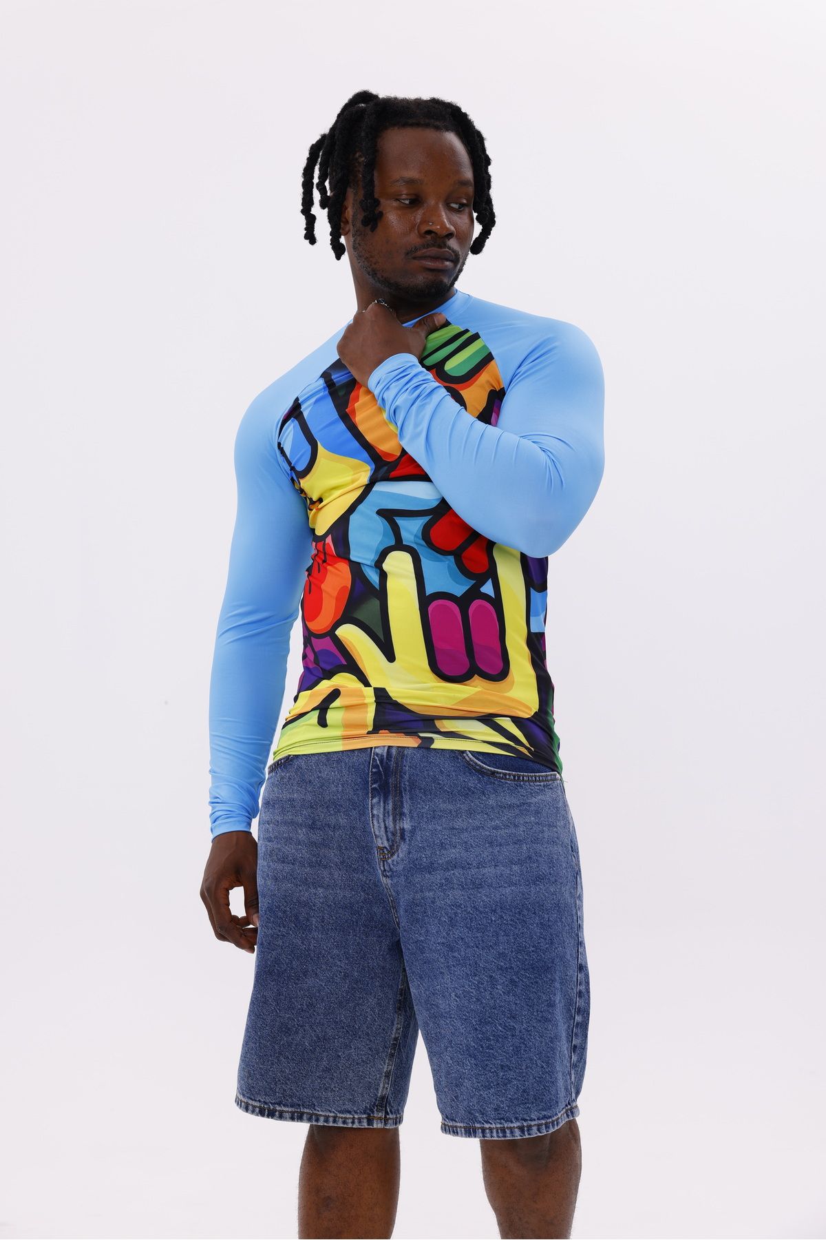 NEPTUNUS SHOP UPF50,ERKEK UZUN KOLLU RASHGUARD,DALIŞ,YELKEN,SÖRF,SCUBA