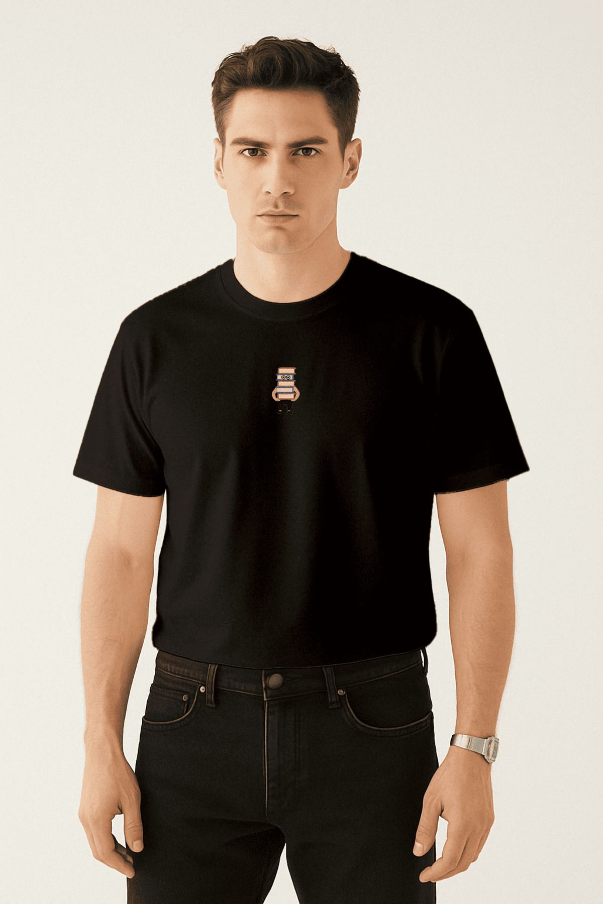 Vita Atelier 'Med School 2.0 ' Nakışlı, Erkek Regular Tshirt